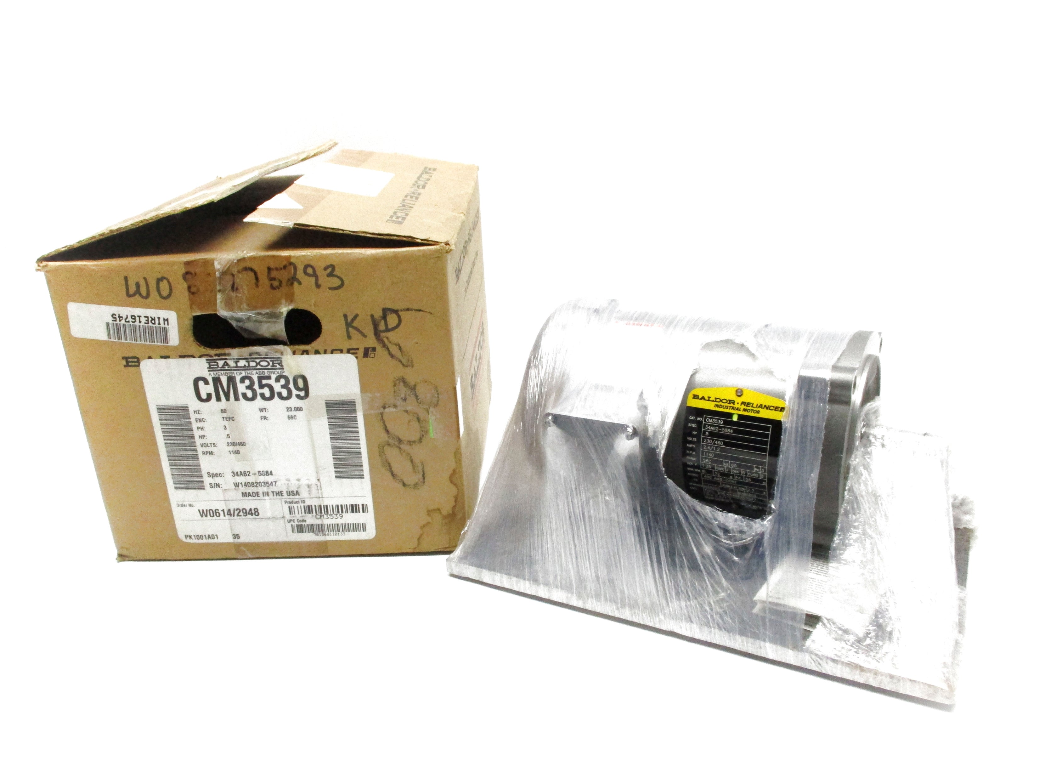 BALDOR CM3539 NSMP