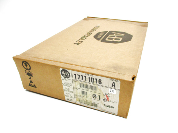 ALLEN BRADLEY 1771-ID16 SER. A DATE:1995 NSFS