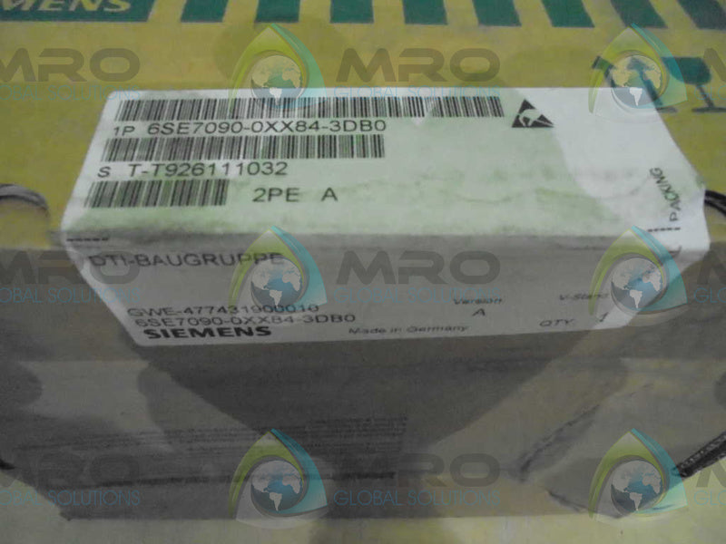 SIEMENS 6SE7090-0XX84-3DB0 DIGITAL TACHOMETER INTERFACE CARD * FACTORY SEAL *