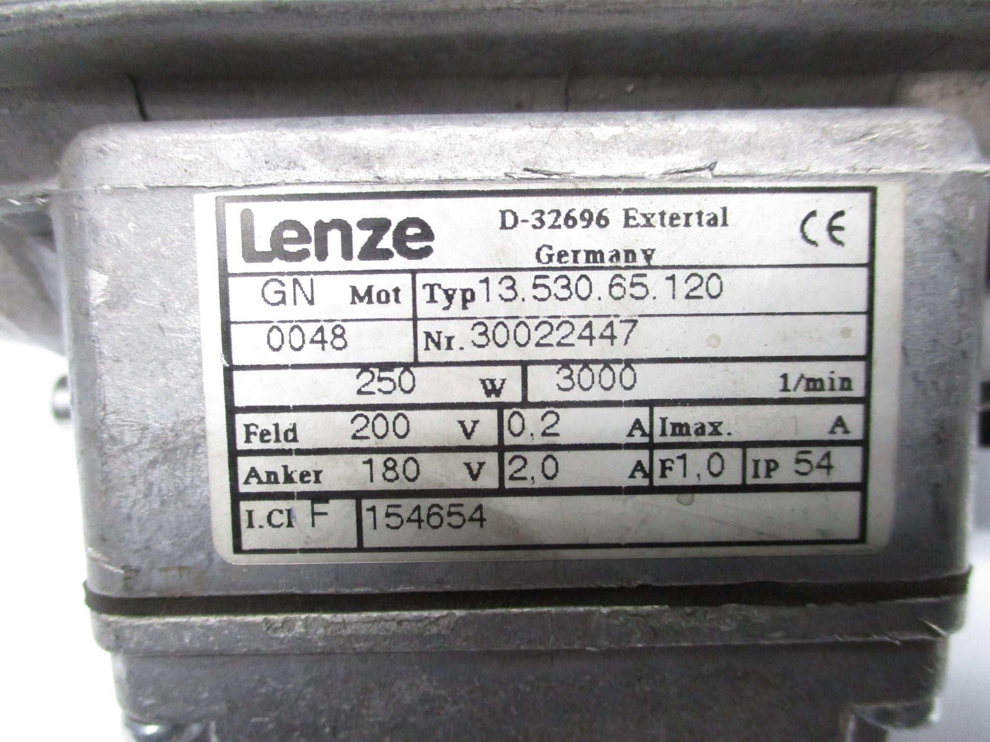 LENZE 13.530.65.120 30022447 NSNP