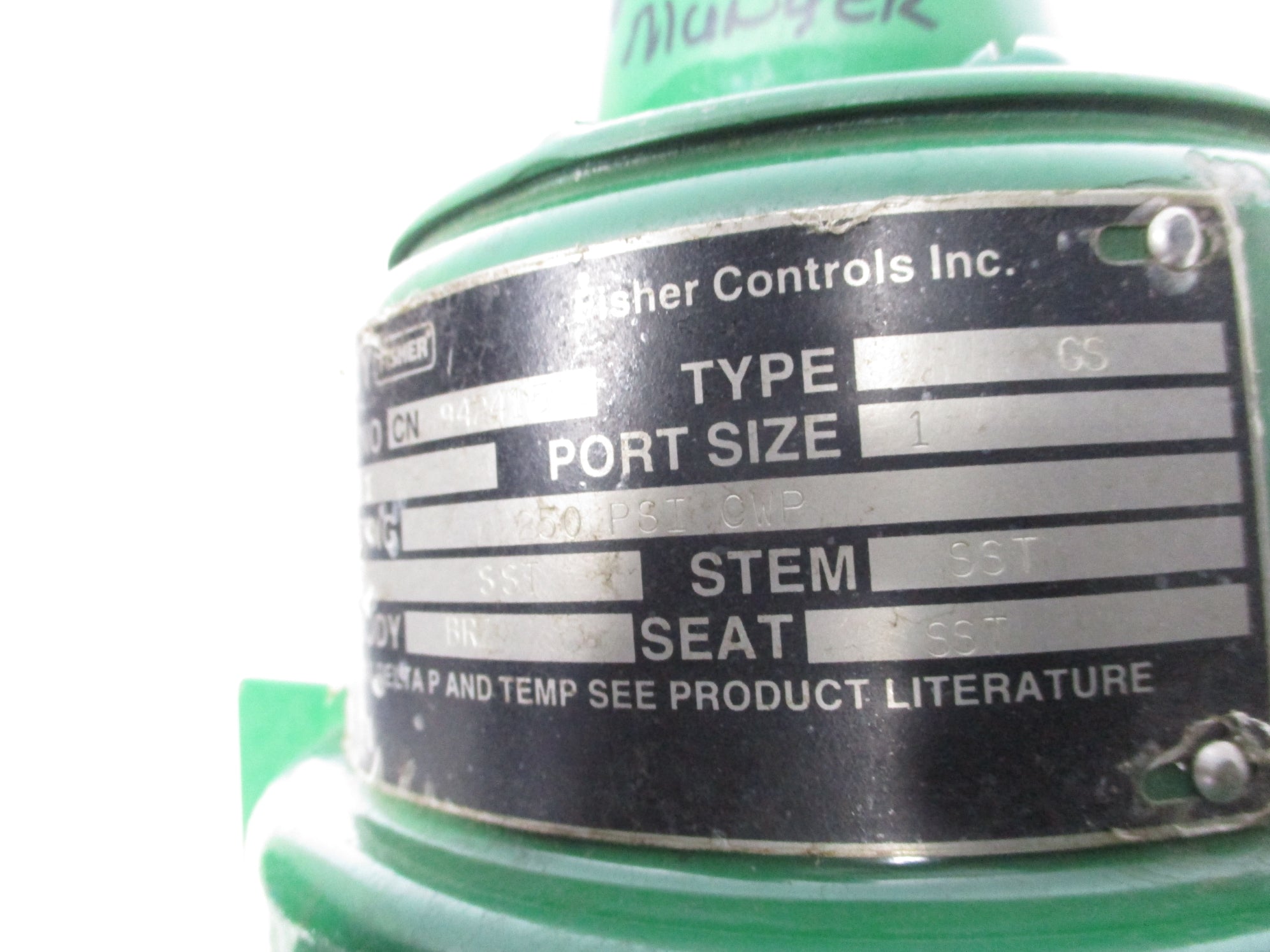 FISHER TYPE GS TYPE 513R NSNP