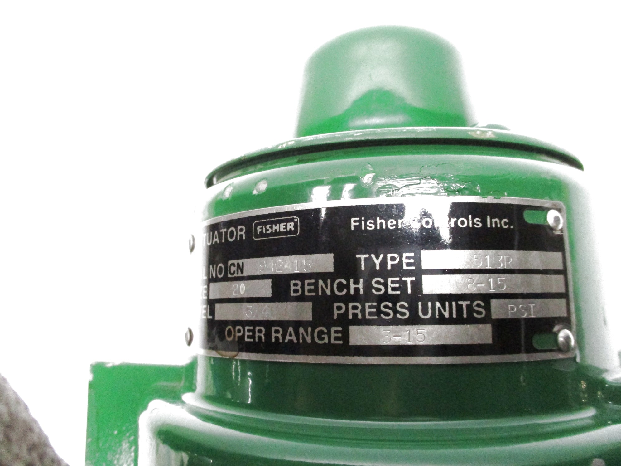 FISHER TYPE GS TYPE 513R NSNP