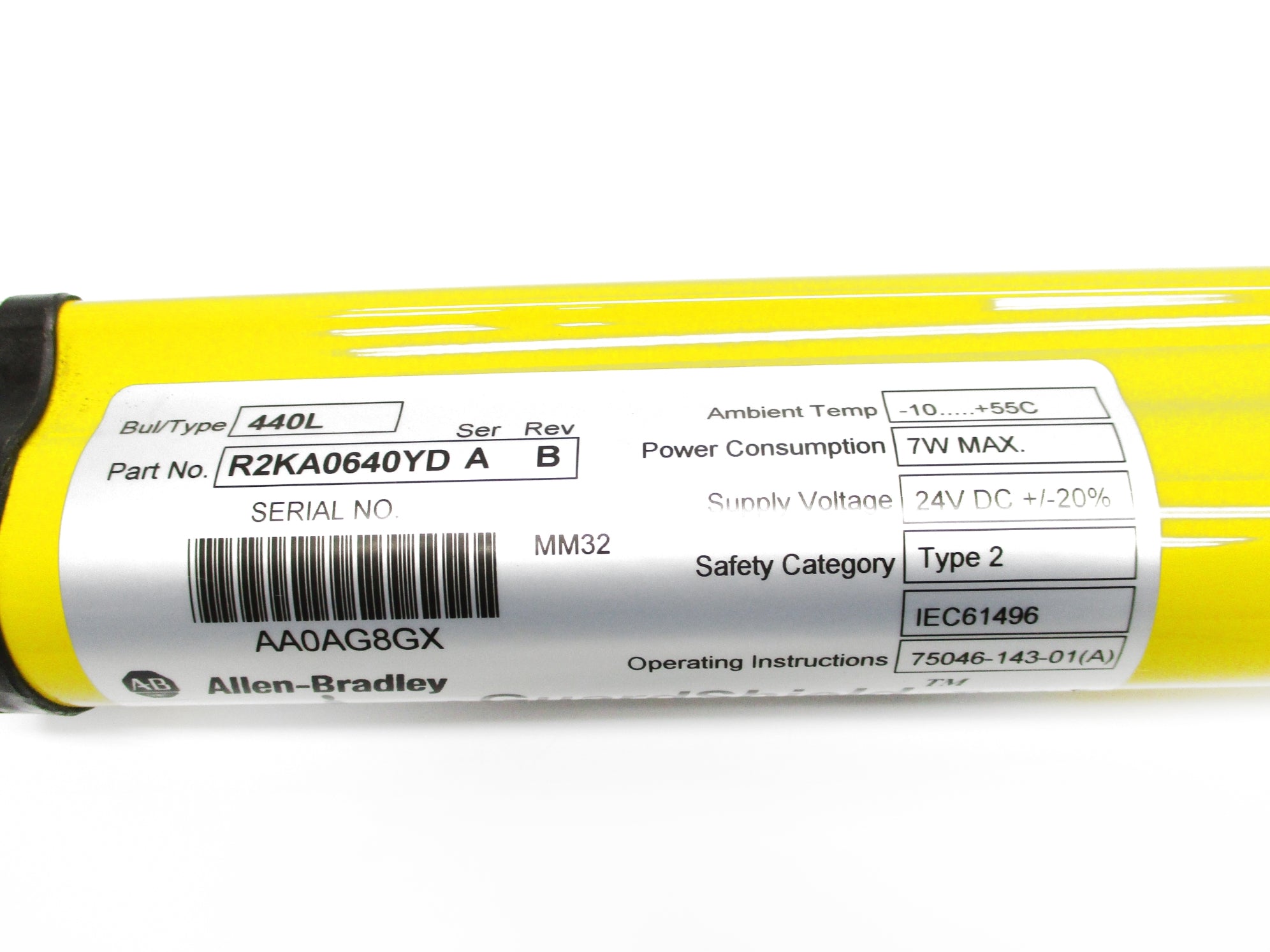 ALLEN BRADLEY 440L-R2KA0640YD SER. A NSMP
