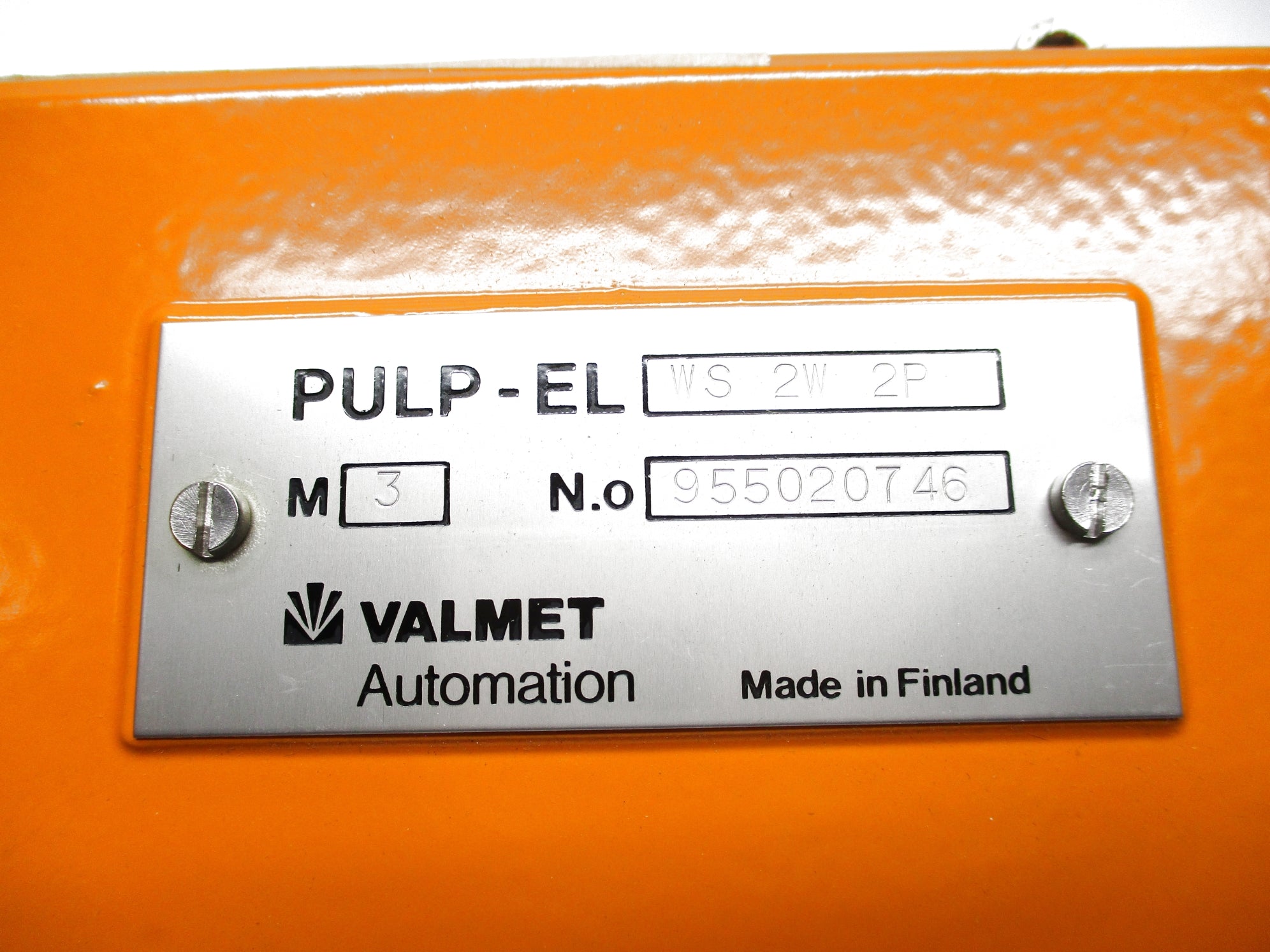 VALMET PULP-EL-WS-2W-2P NSMP