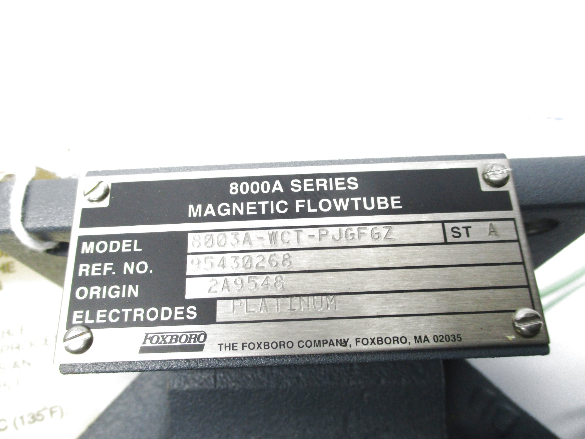 FOXBORO 8003A-WCT-PJGFGZ NSMP