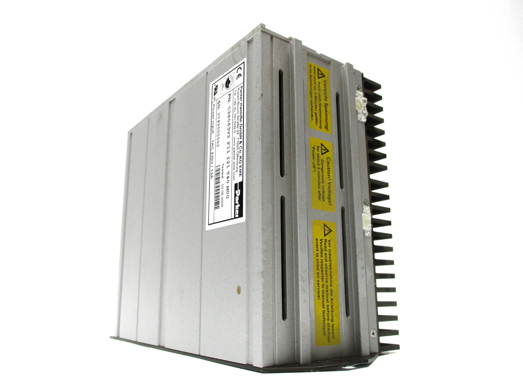 PARKER C3S063V2-F11-I21-T40-M00 UNMP