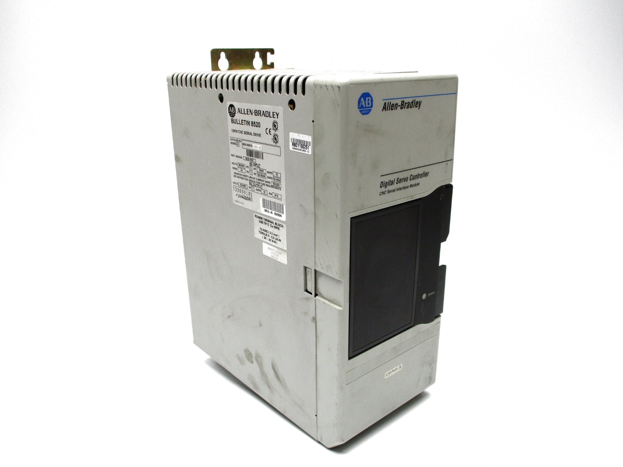 INDUSTRIAL SPARE PART 8520-SER10-2Q-4Q SER. A REMAN