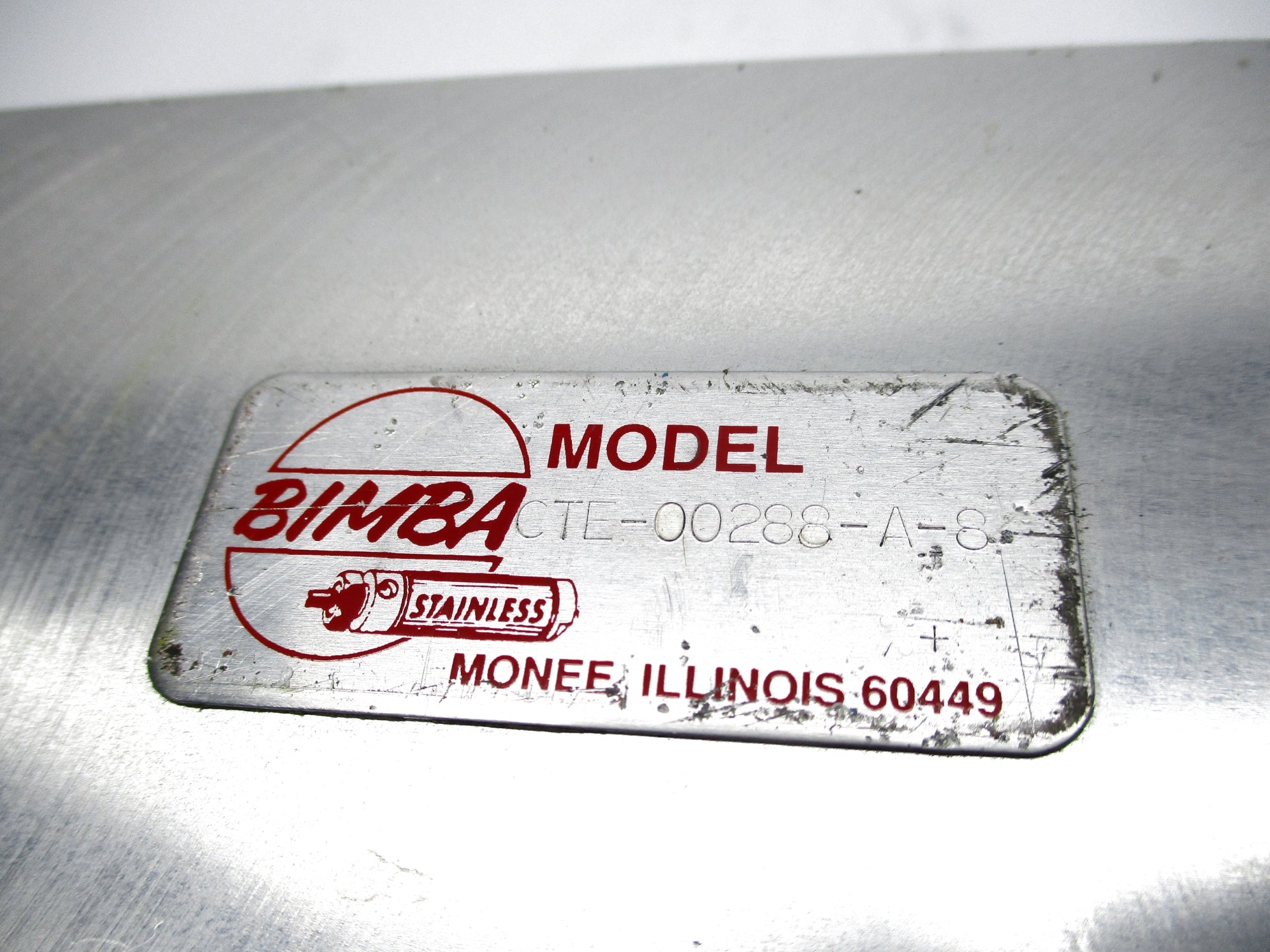BIMBA CTE-00288-A-8 UNMP