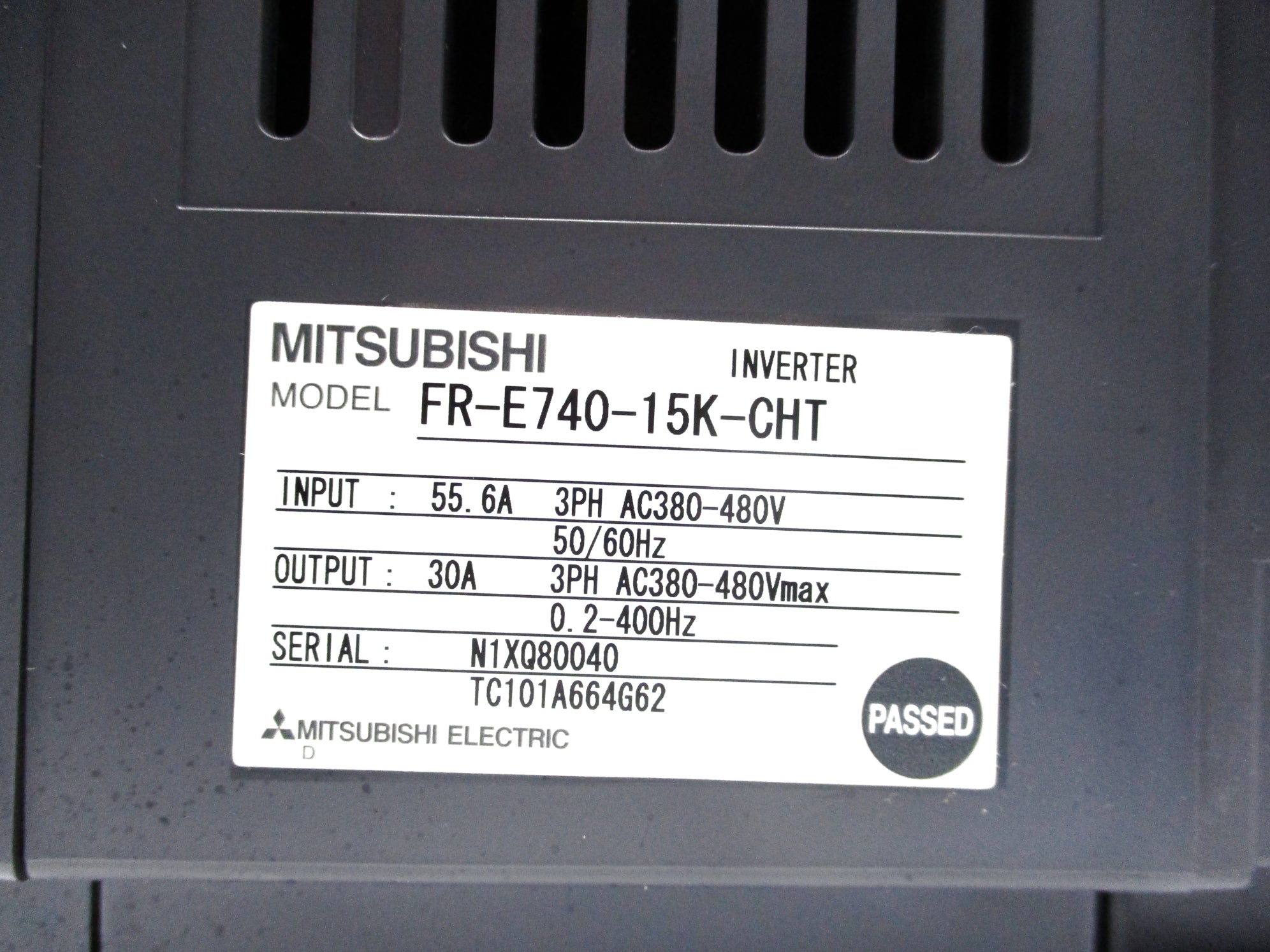 MITSUBISHI FR-E740-15K-CHT NSMP
