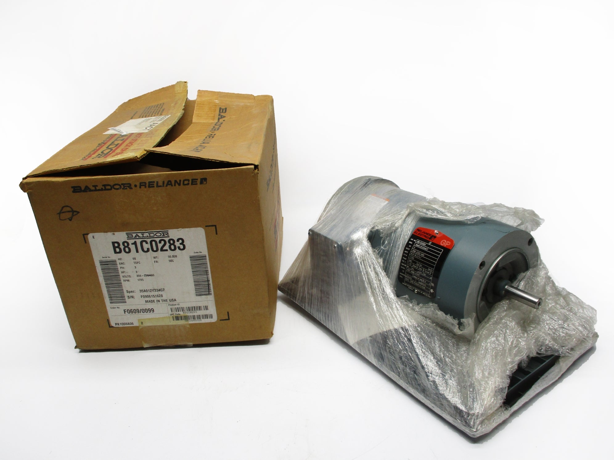 BALDOR B81C0283 NSMP