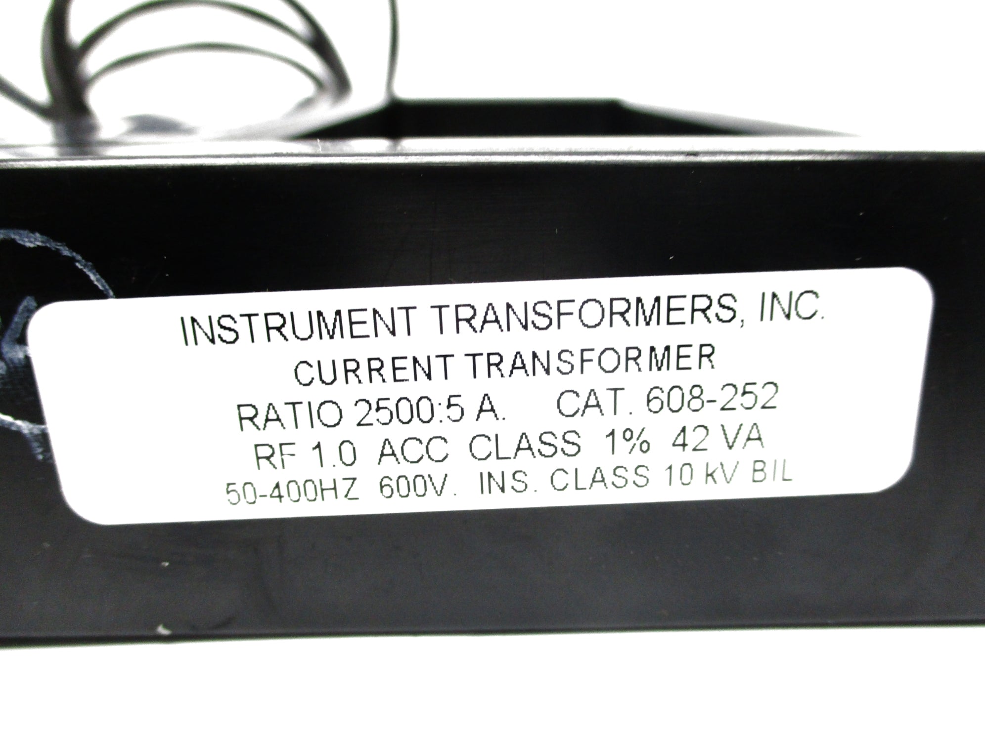 INSTRUMENT TRANSFORMER 608-252 NSNP
