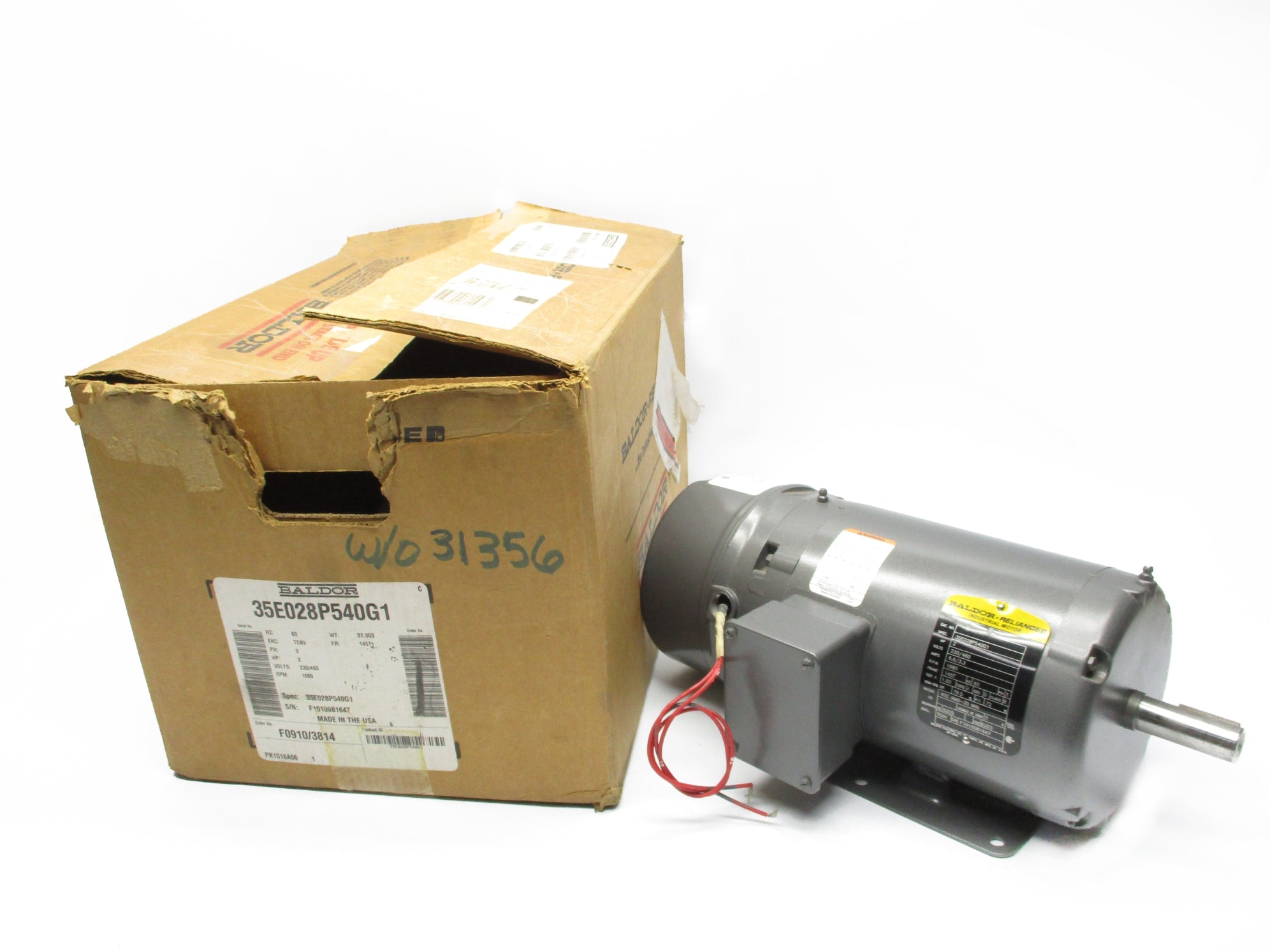 BALDOR 35E028P540G1 NSMP