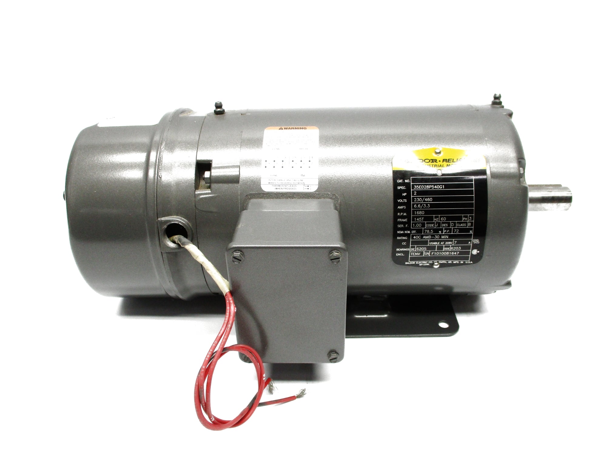 BALDOR 35E028P540G1 NSMP