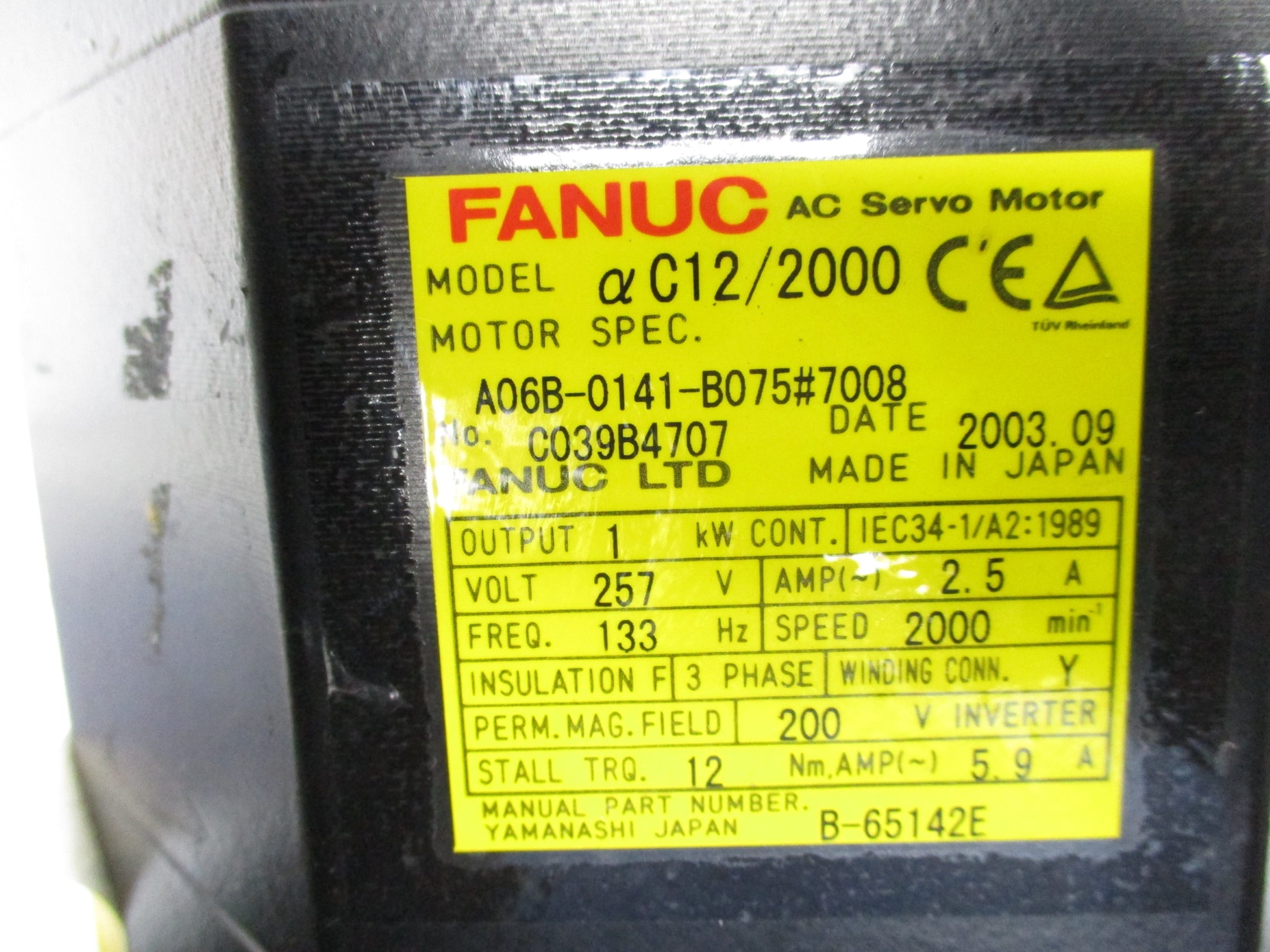 FANUC A06B-0141-B075#7008 NSNP