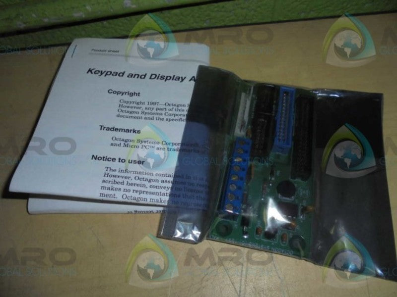 OCTAGON 4823 2.02 KAD KEYPAD & DISPLAY BOARD FG 0202 * NEW IN ORIGINAL PACKAGE *