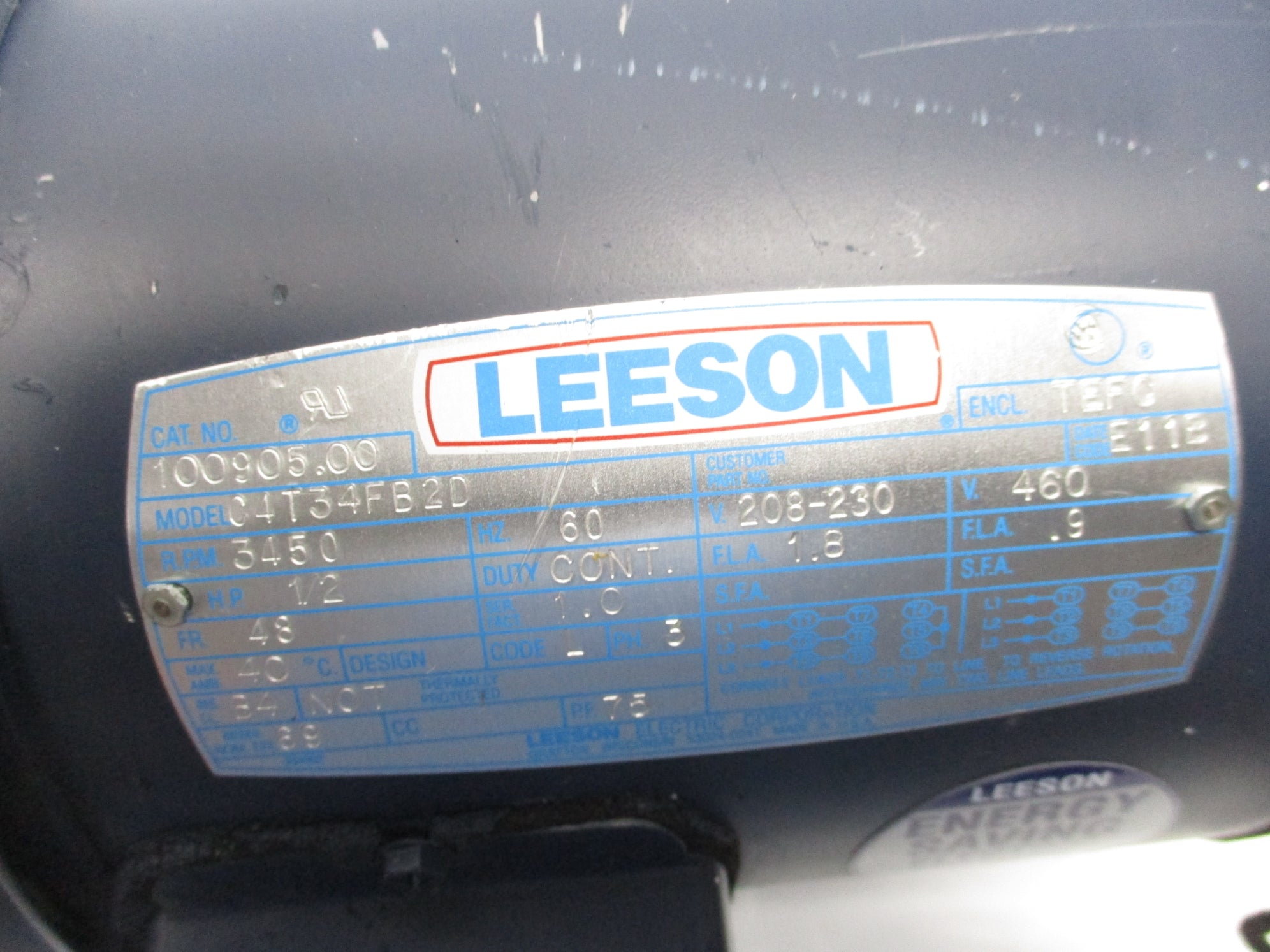 LEESON 100905.00 C4T34FB2D NSNP