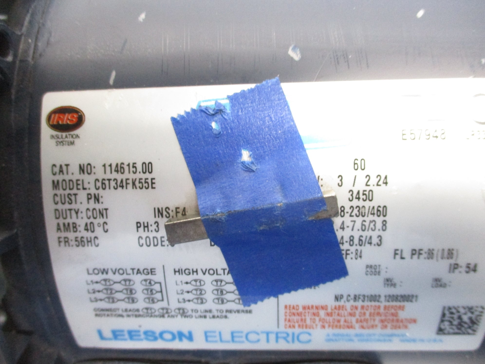 LEESON 114615.00 C6T34FK55E NSNP