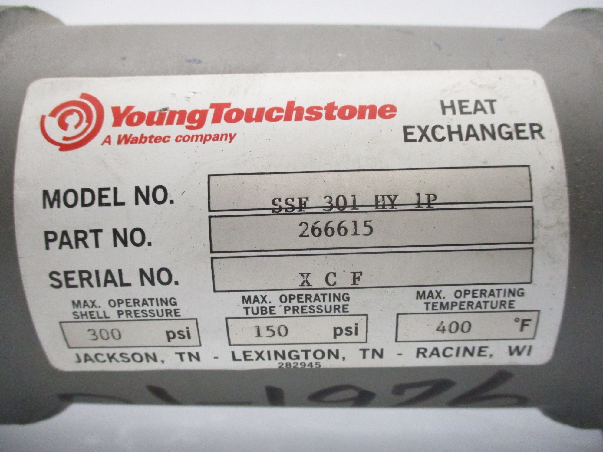 YOUNG TOUCHSTONE SSF301HY1P 266615 NSNP