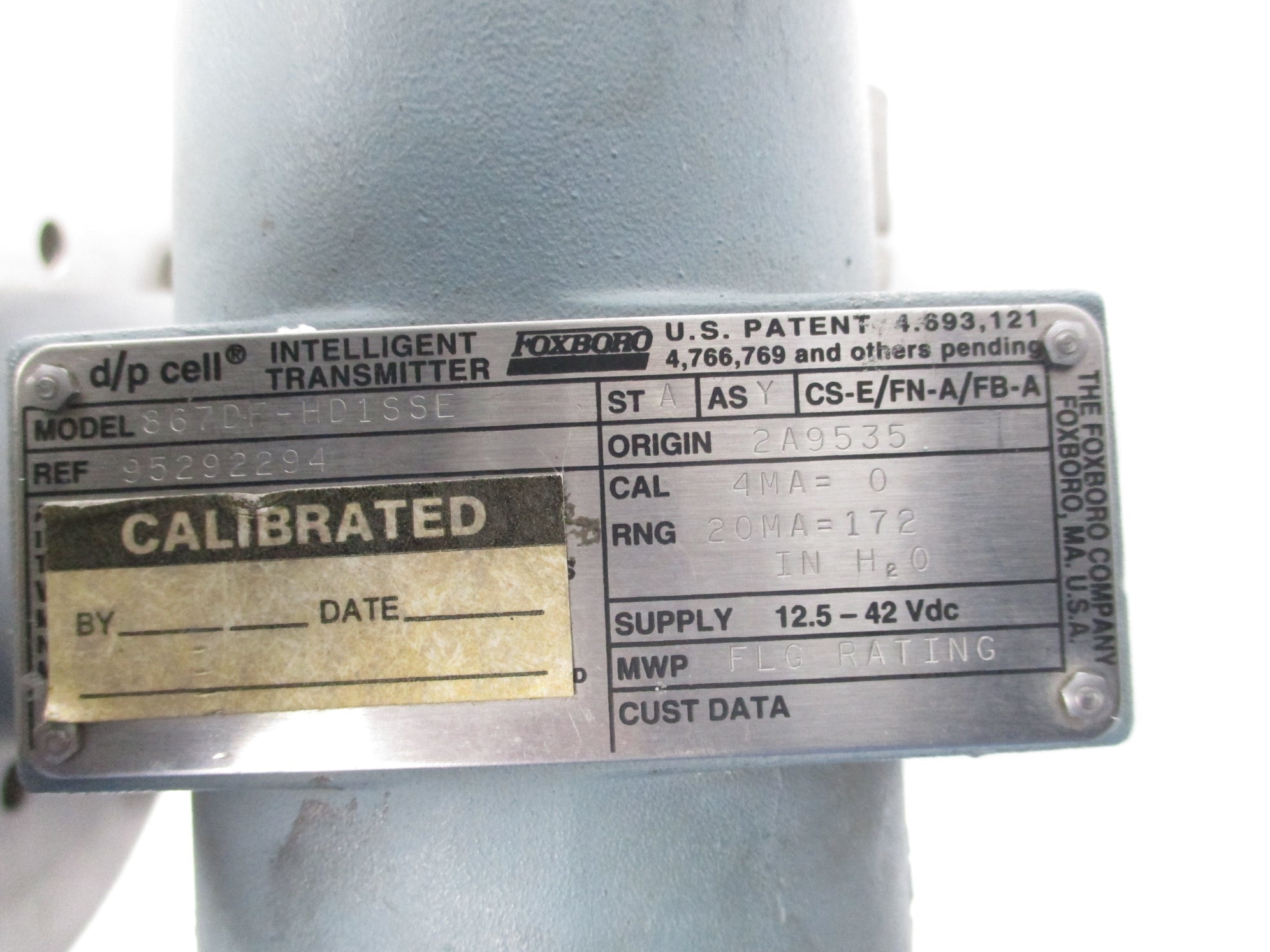 FOXBORO 867DF-HD1SSE UNMP