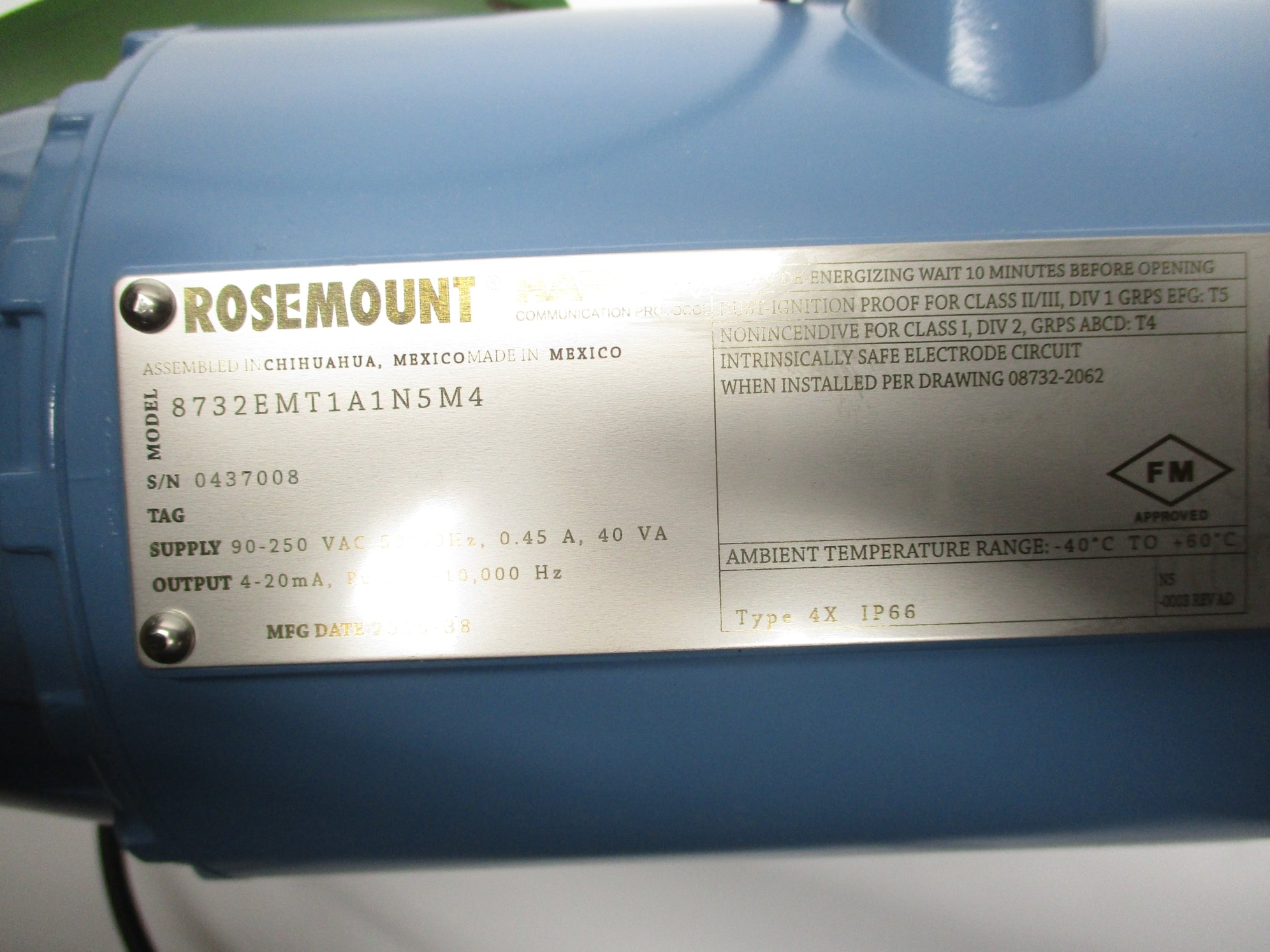 ROSEMOUNT 8732EMT1A1N5M4 NSMP