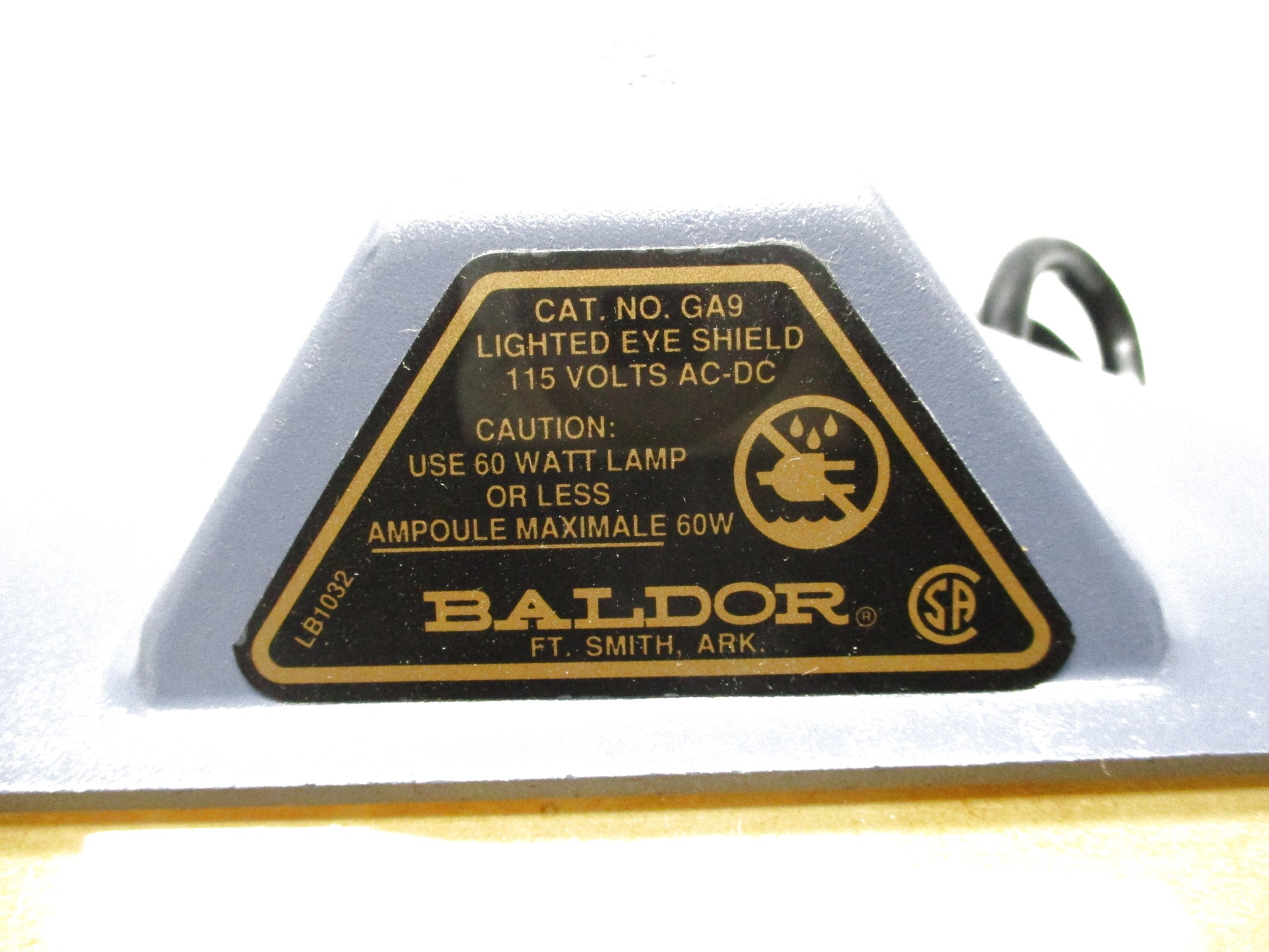 BALDOR GA9 QTY: 2 NSMP