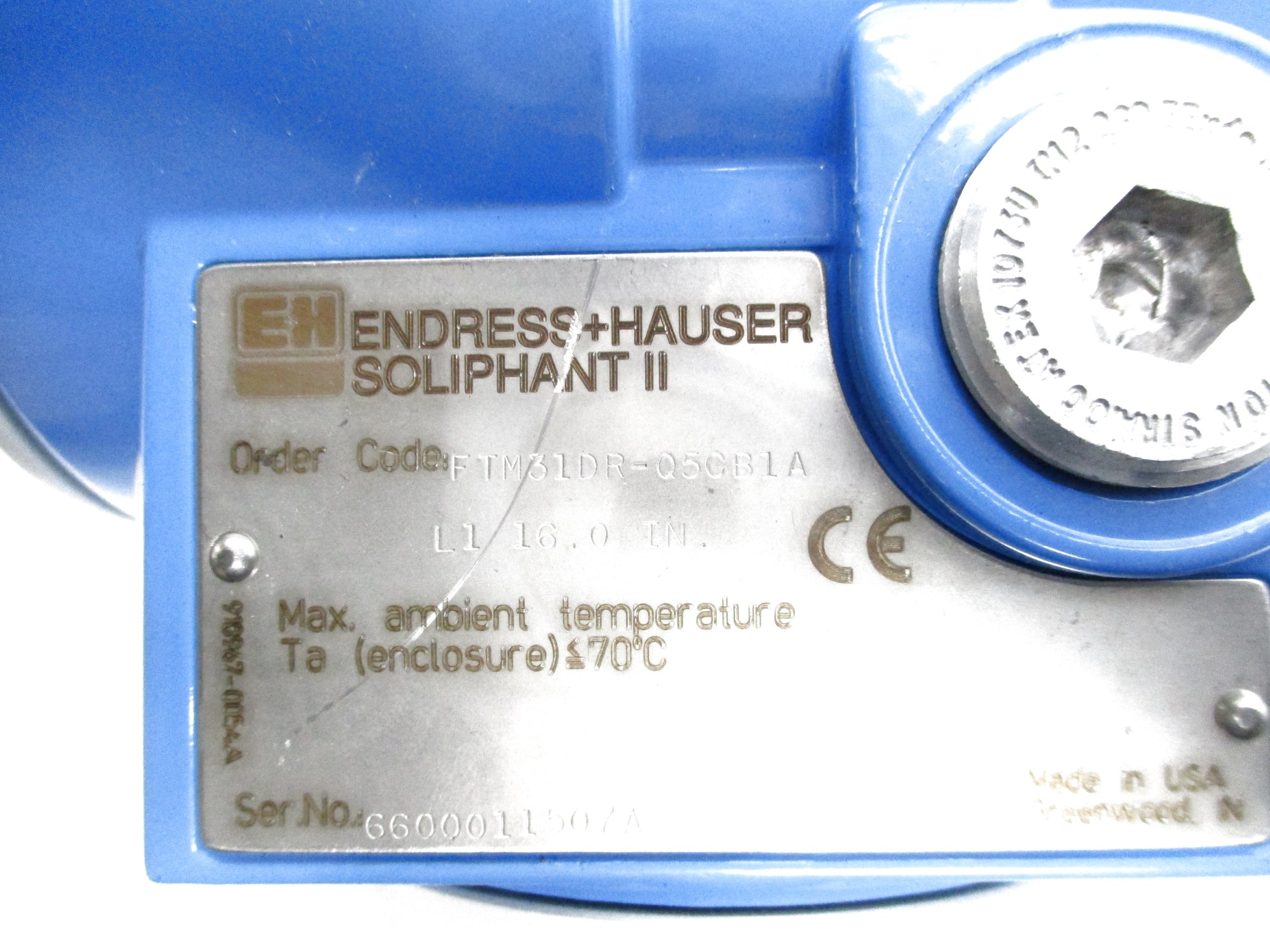 ENDRESS+HAUSER FTM31DR-05CB1A NSNP