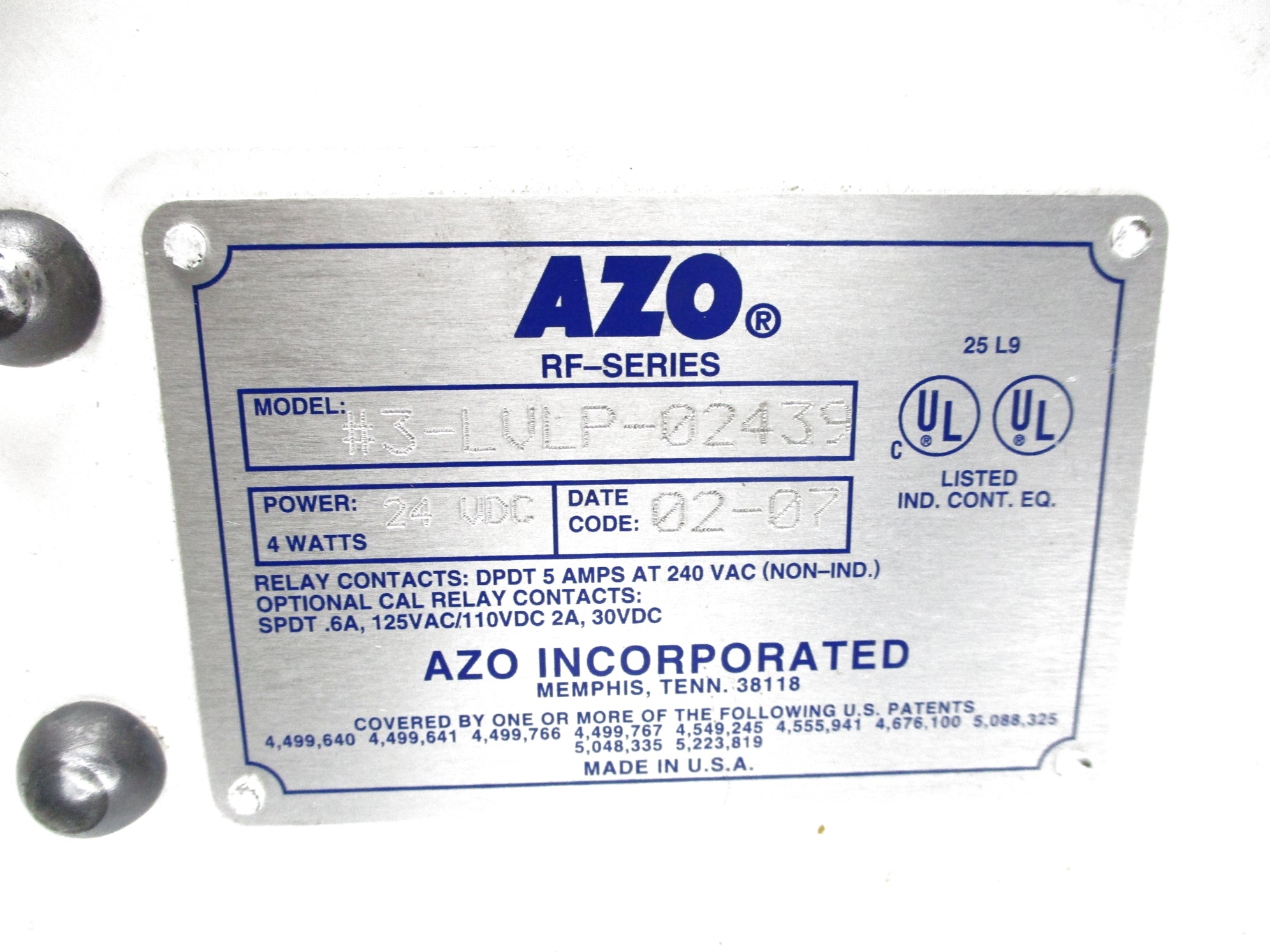 AZO 3-LVLP-02439 UNMP