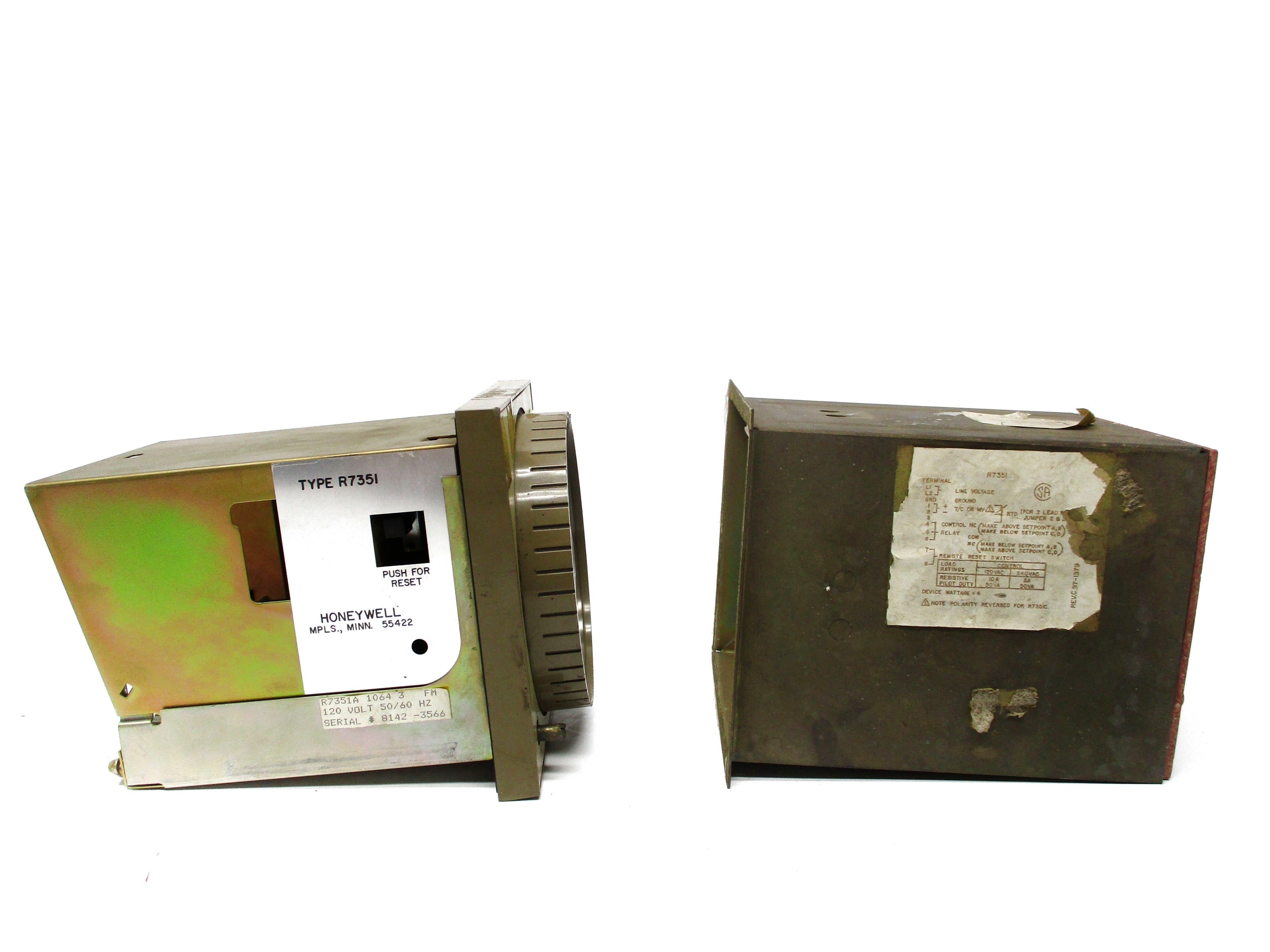 HONEYWELL R7351A1064 240VAC UNMP