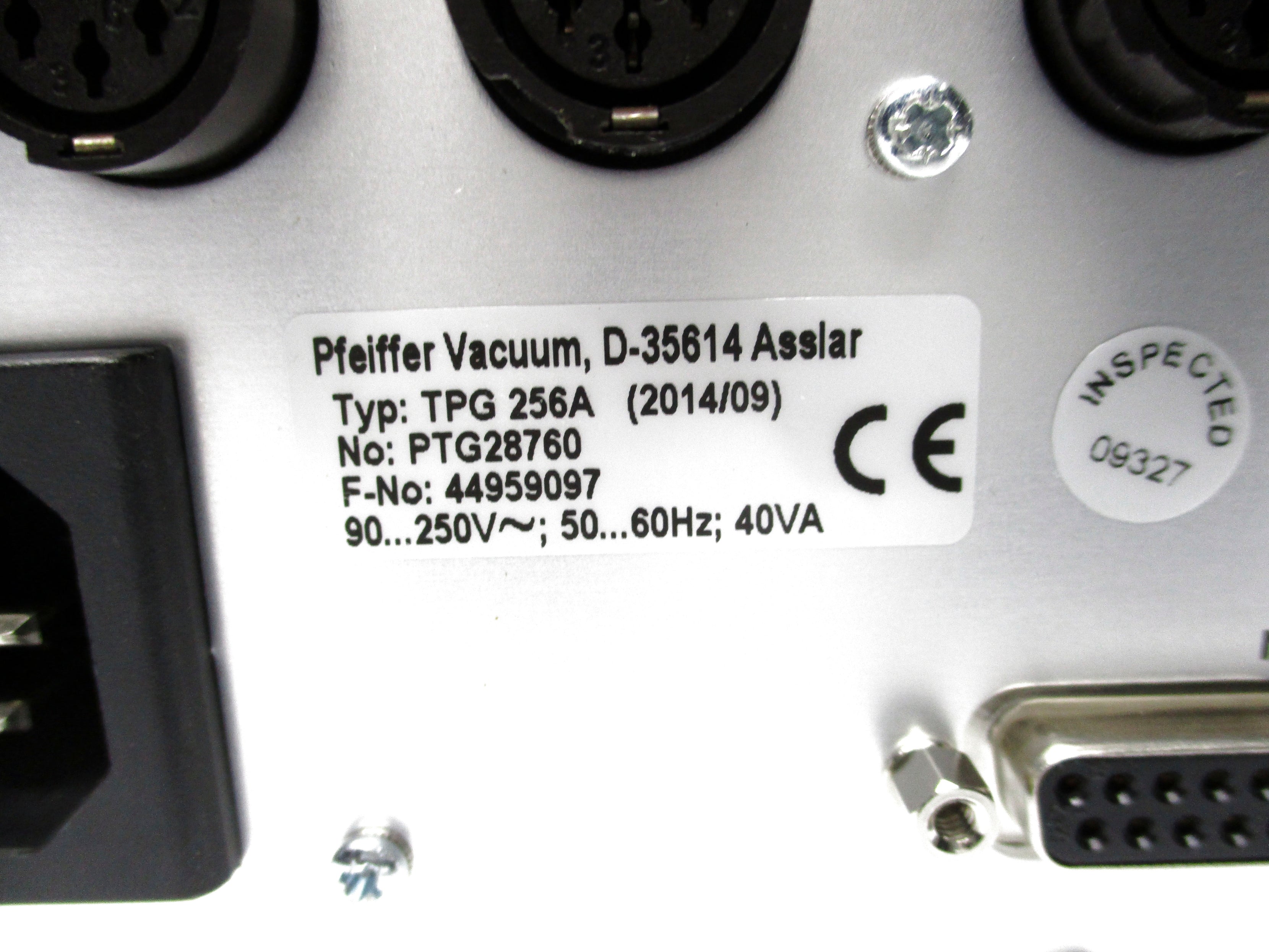 PFEIFFER PTG28760 TPG256A NSMP