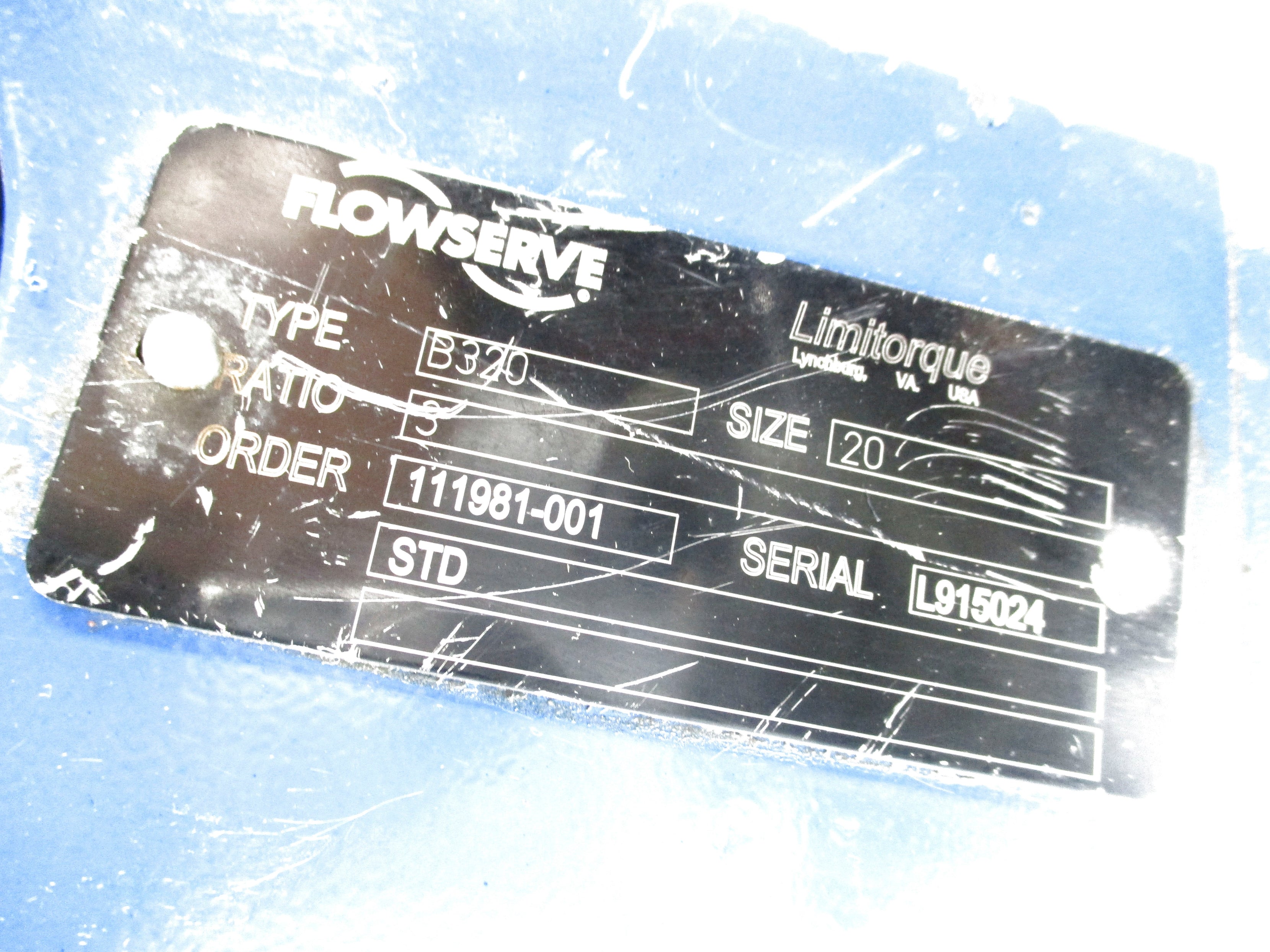 FLOWSERVE B320 111981-001 NSNP