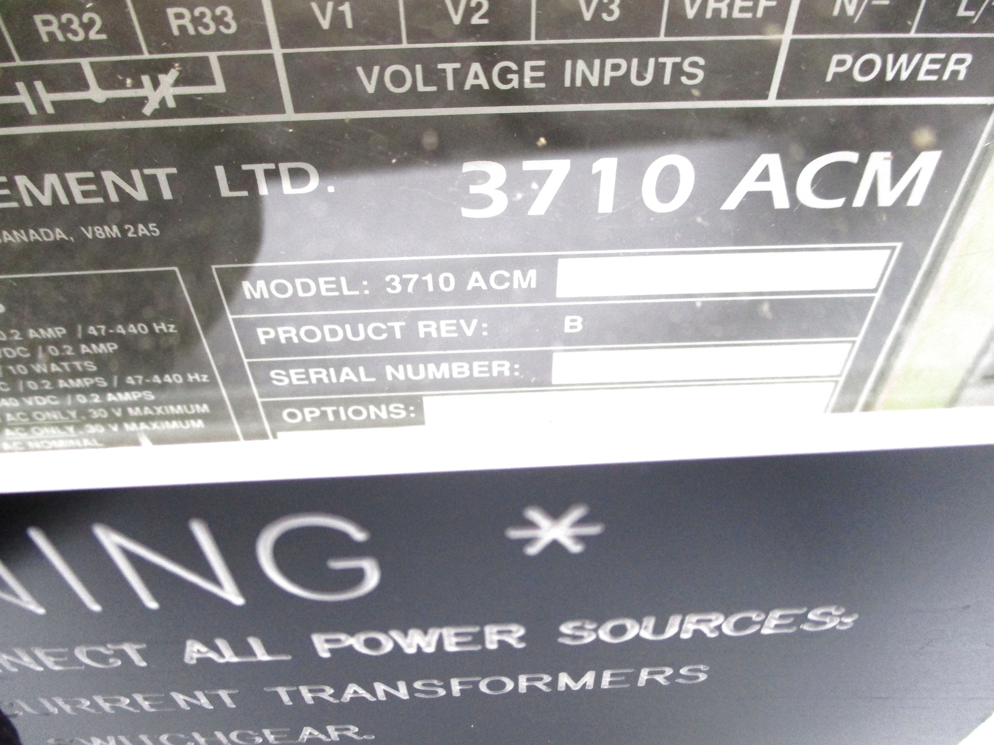 POWER MEASUREMENT 3710ACM-P24-347-COMM-MOD NSNP