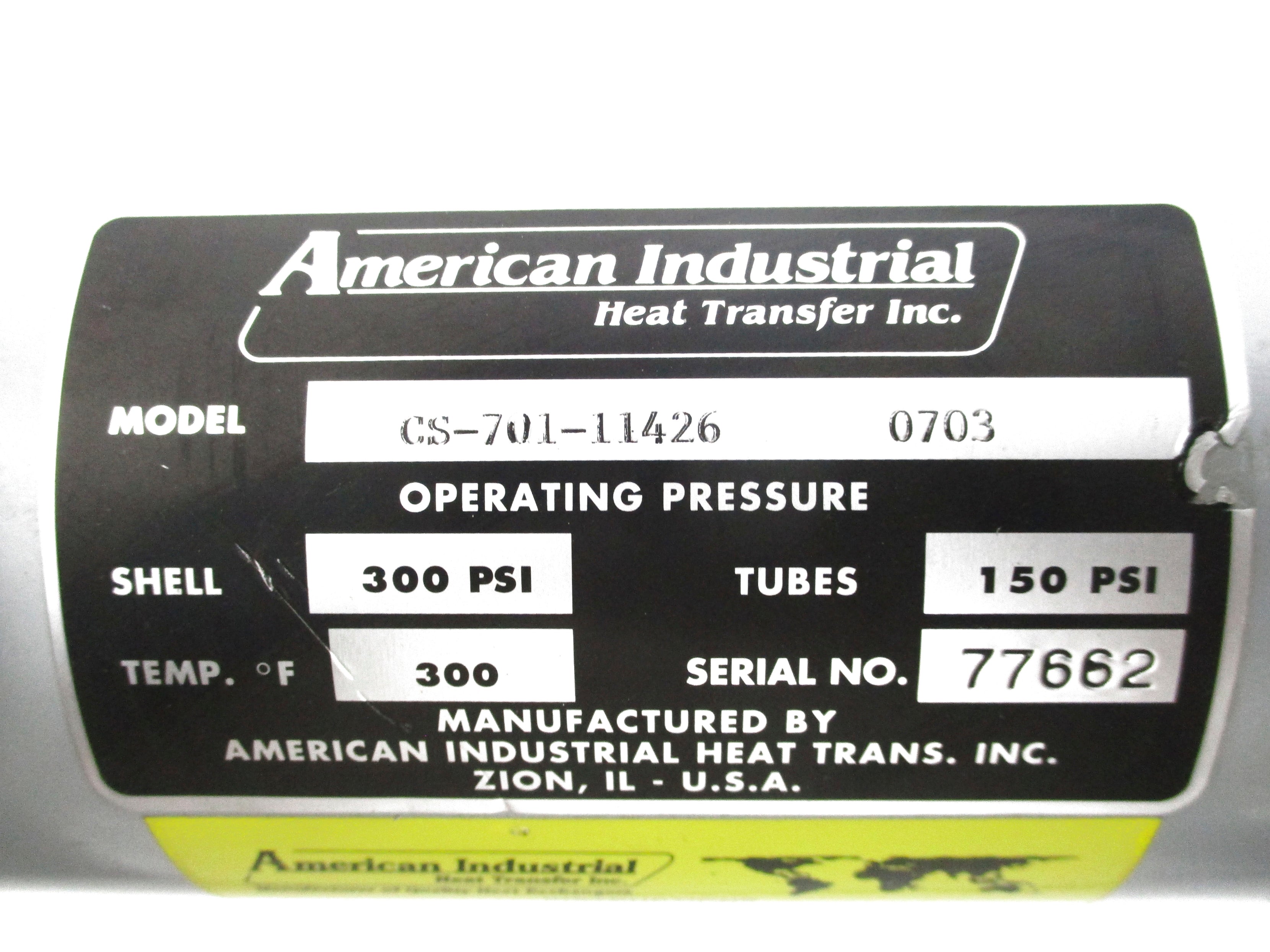 AMERICAN INDUSTRIAL CS-701-11426 NSNP