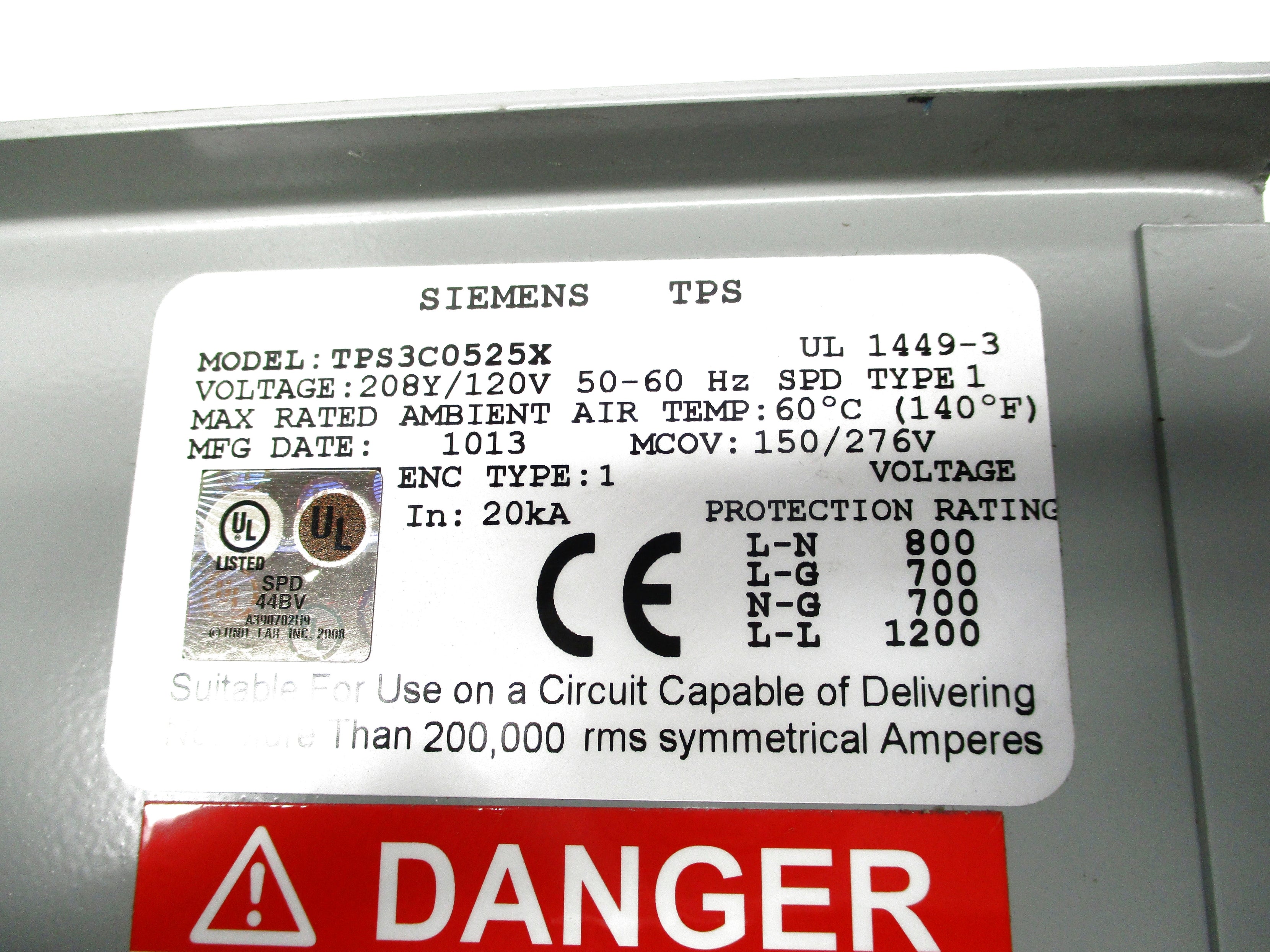 SIEMENS TPS3C0125X0B UNMP