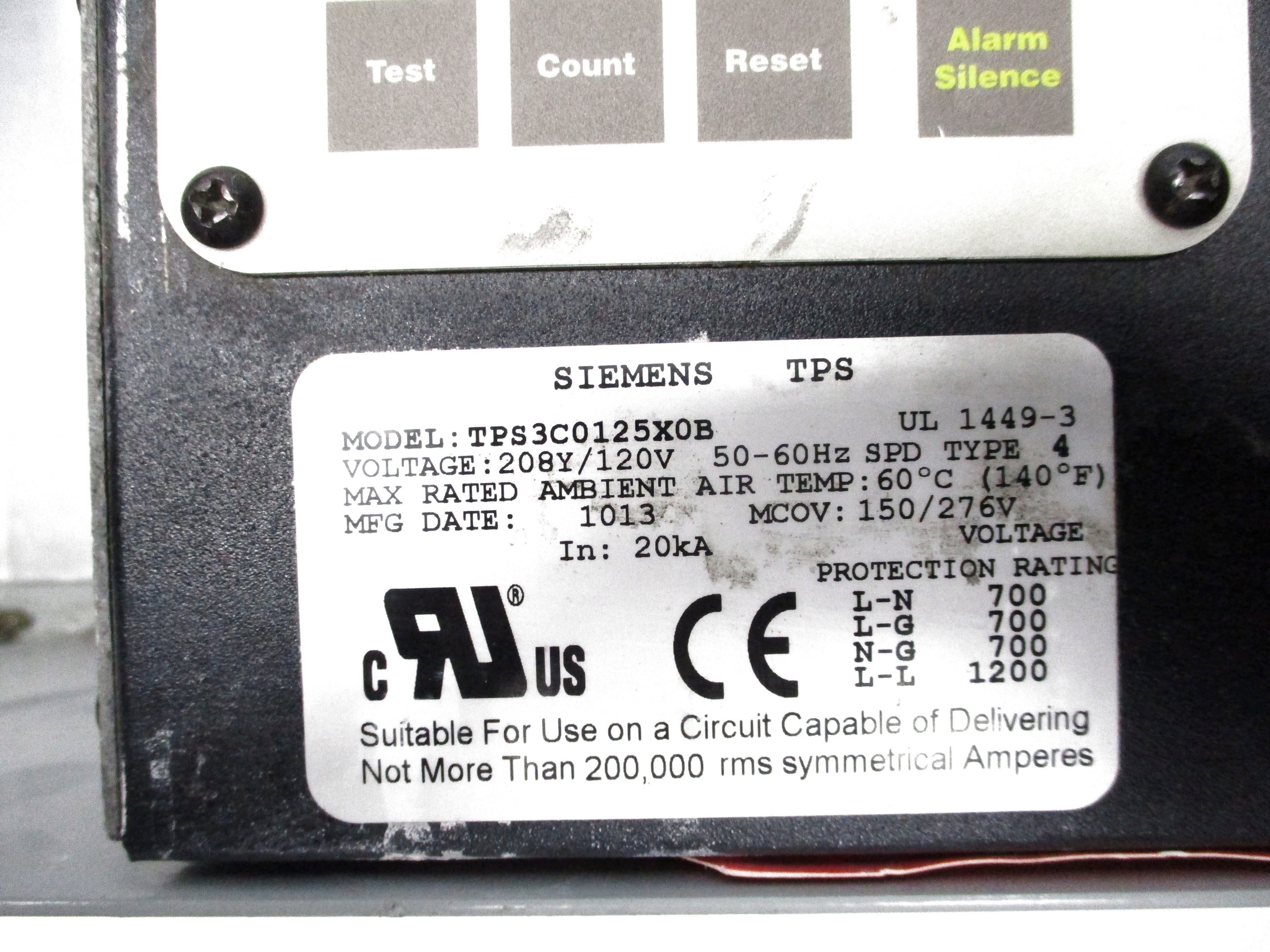 SIEMENS TPS3C0125X0B UNMP