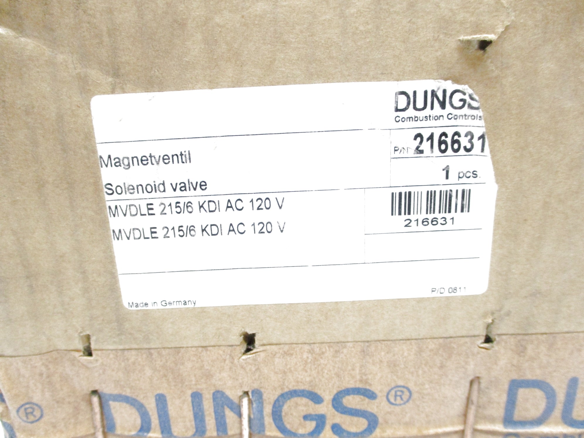 DUNGS 216631 (AS PICTURED) NSFS