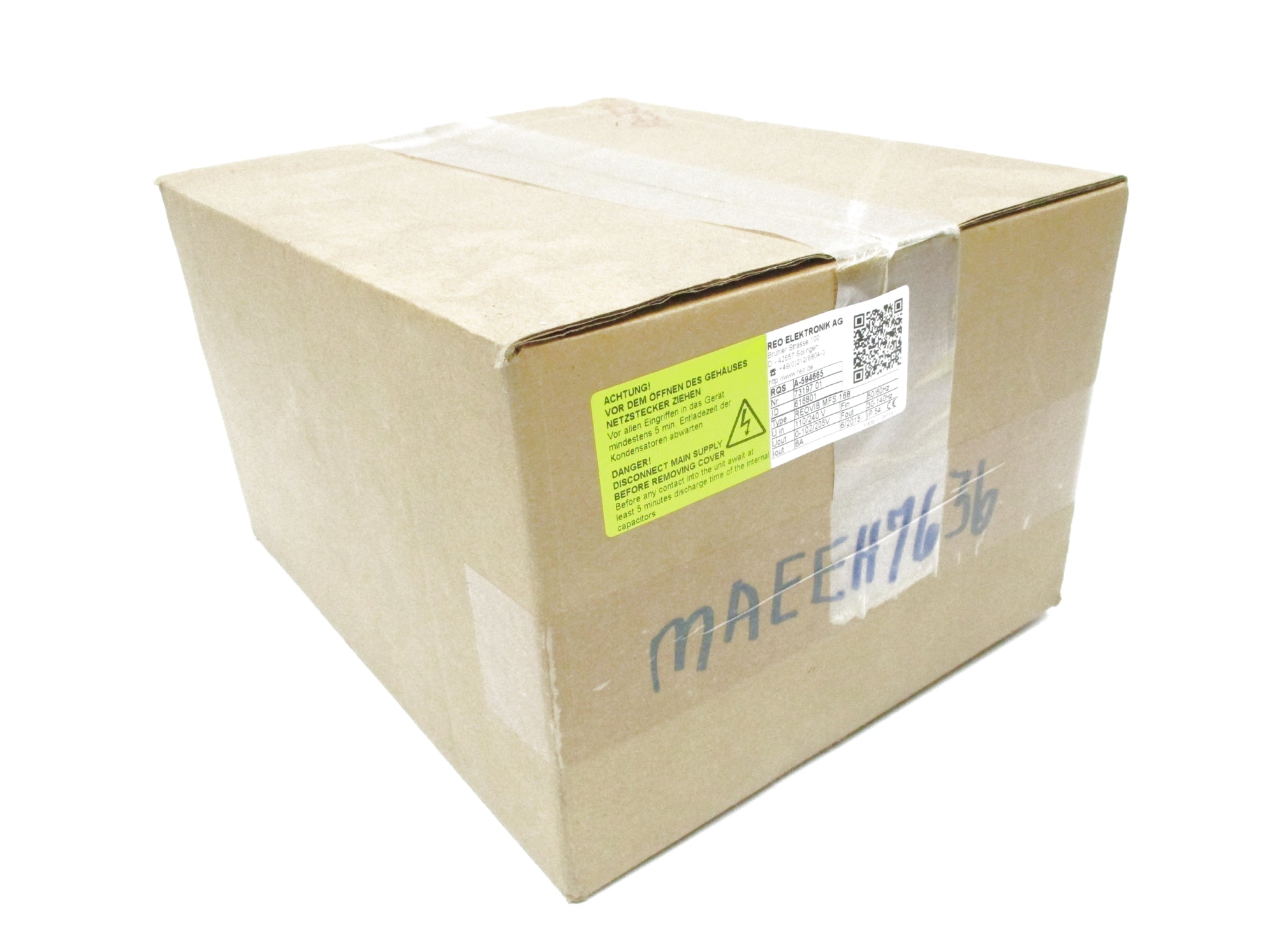 REO ELEKTRONIK 73197.01 REOVIB-MFS-168 NSFS