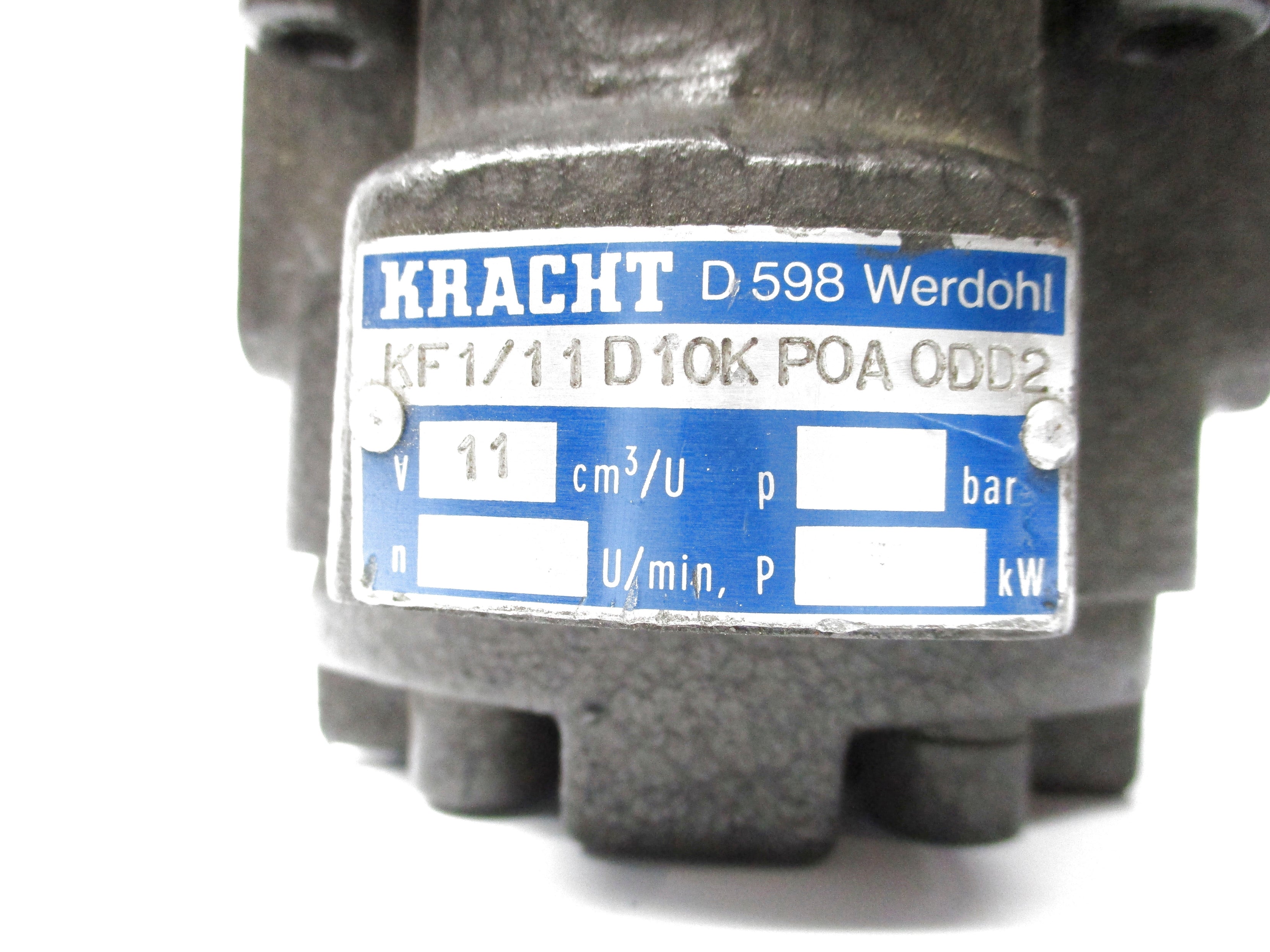 KRACHT KF1/11D10KP0A0DD2 NSNP