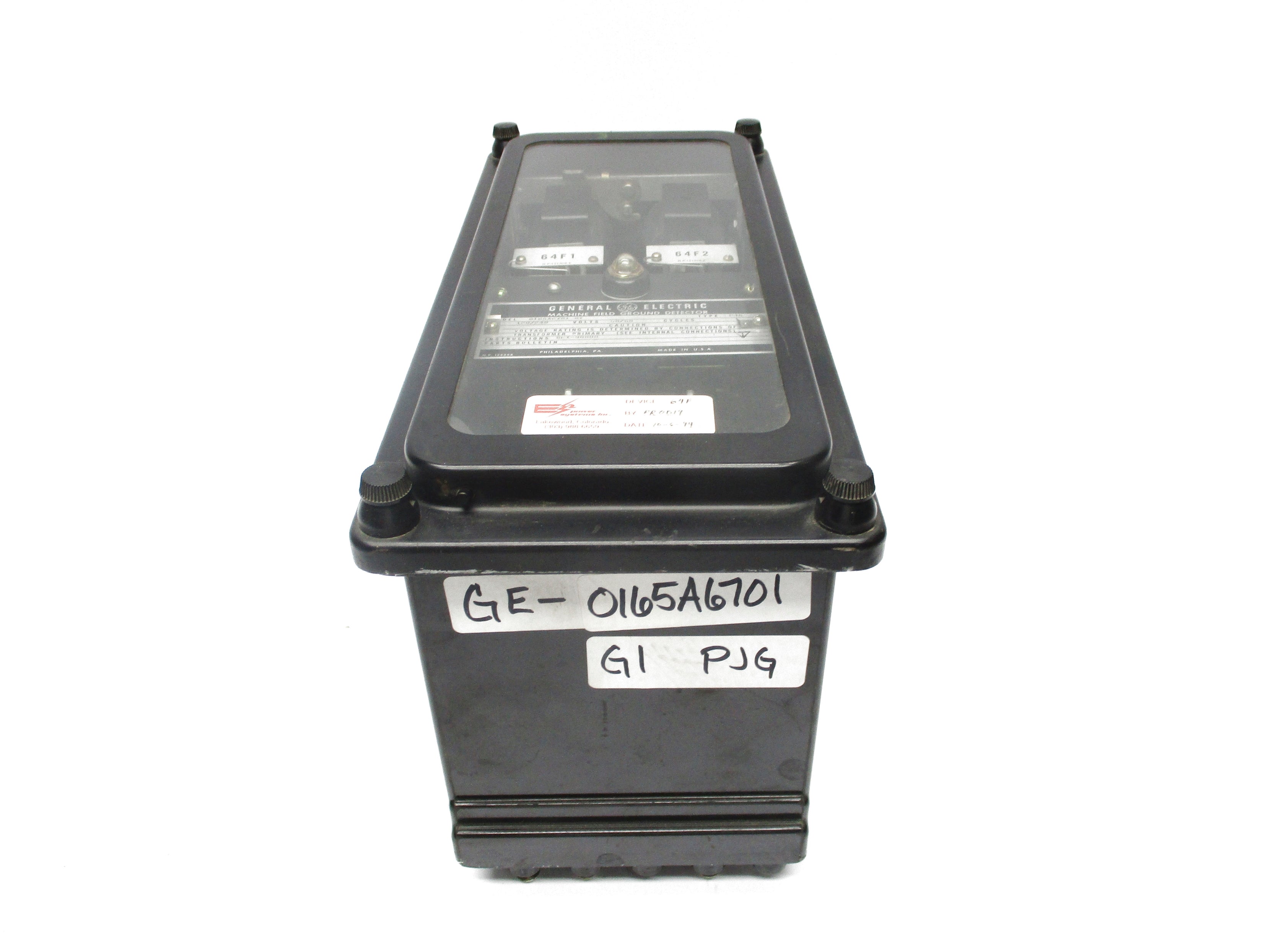 GENERAL ELECTRIC 0165A6701-G1 TYPE PJG UNMP