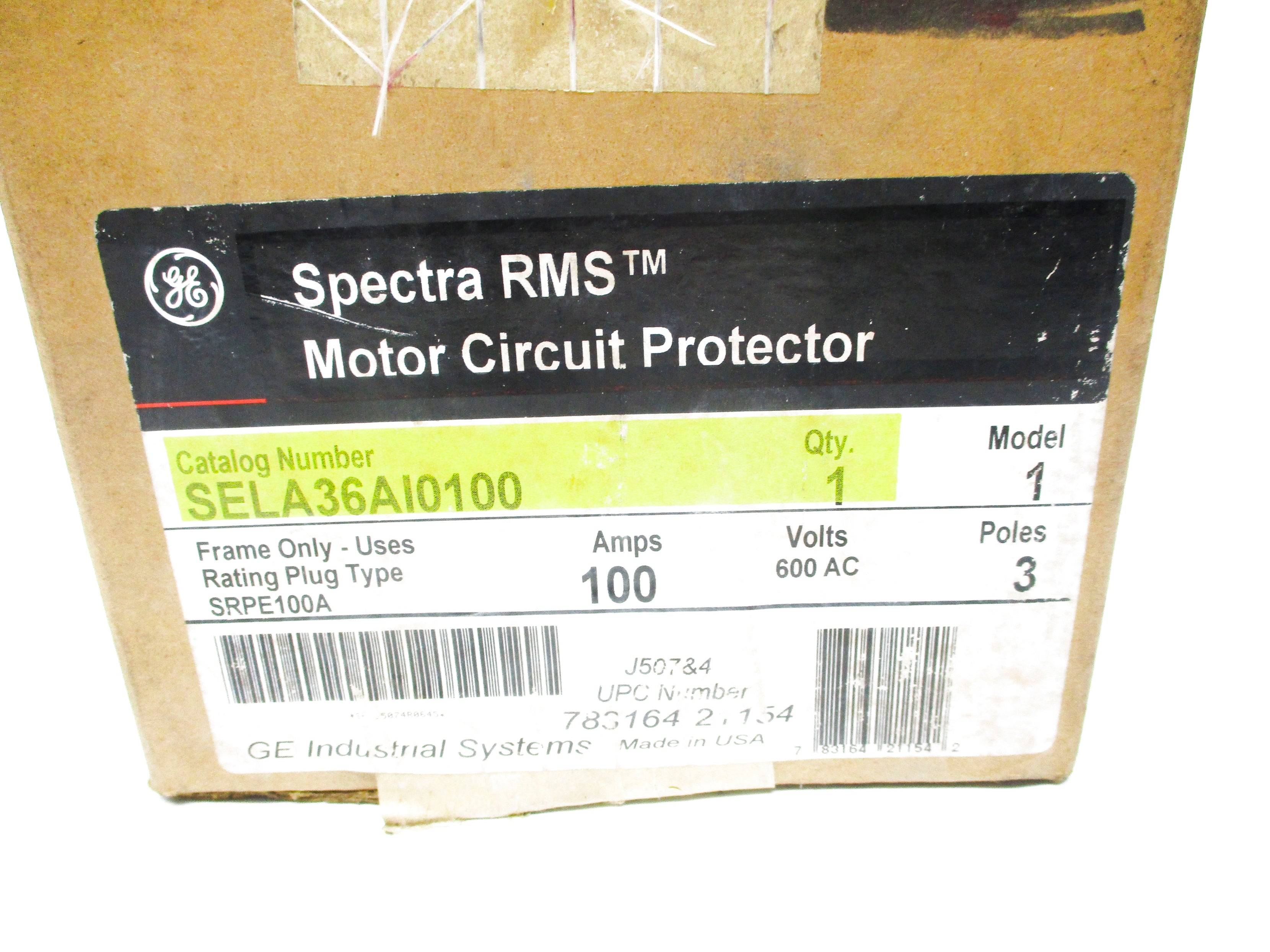 GENERAL ELECTRIC SELA36AI0100 100A NSFS
