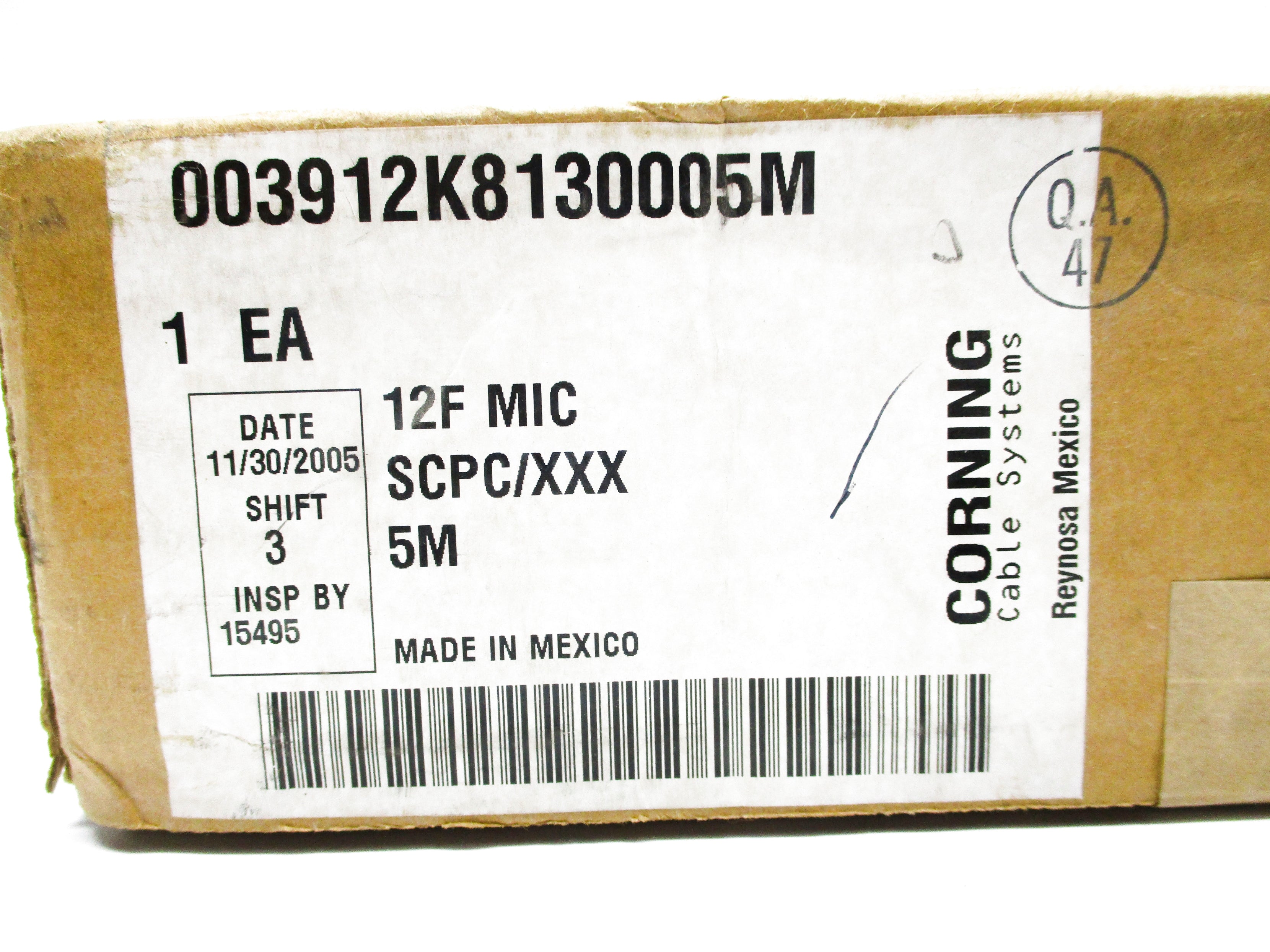 CORNING CABLE SYSTEMS 003912K8130005M NSFS