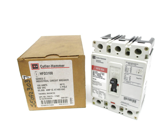 CUTLER HAMMER HFD3100 100A NSMP