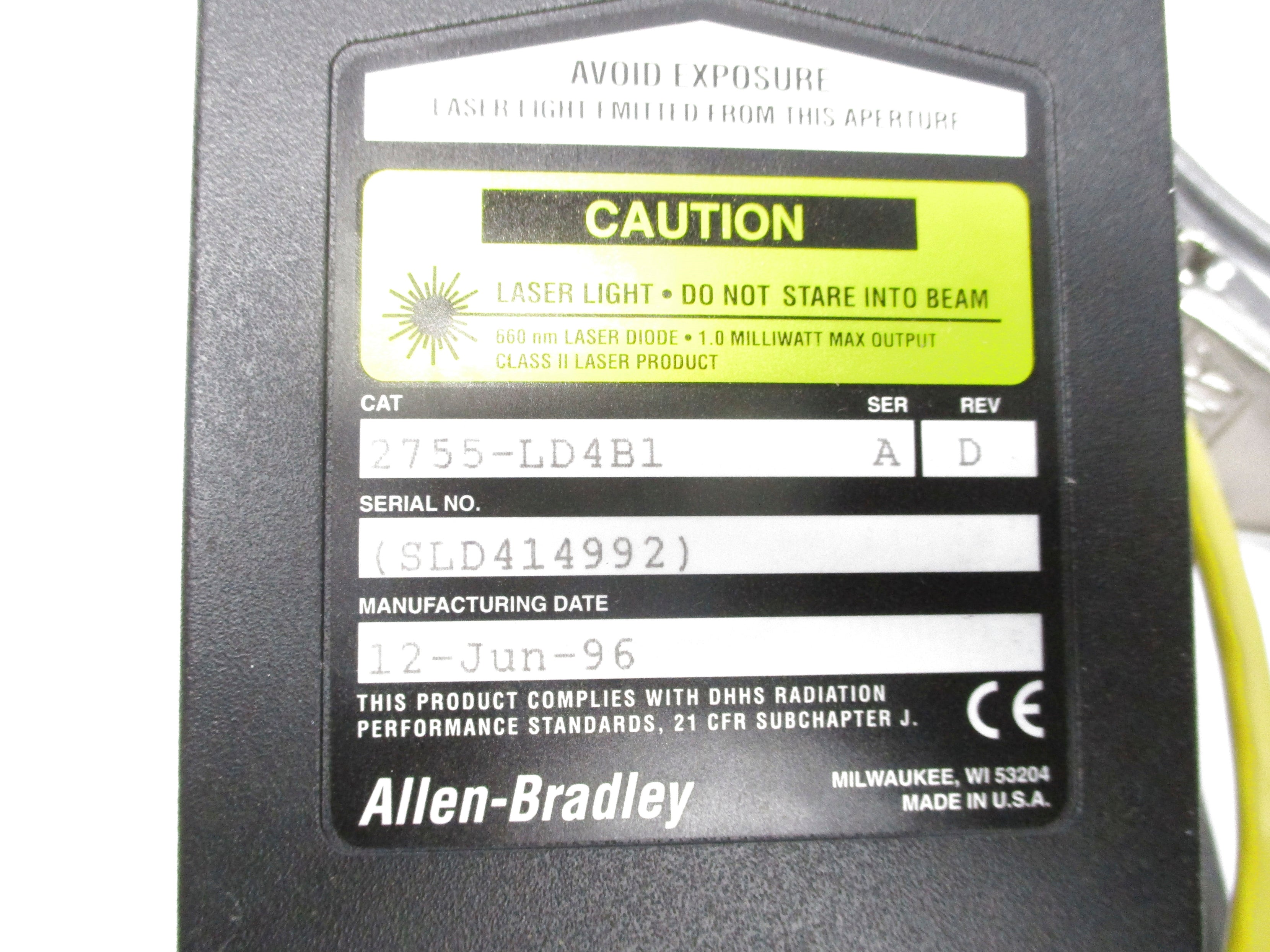 INDUSTRIAL SPARE PART 2755-LD4B1 SER. A NSMP