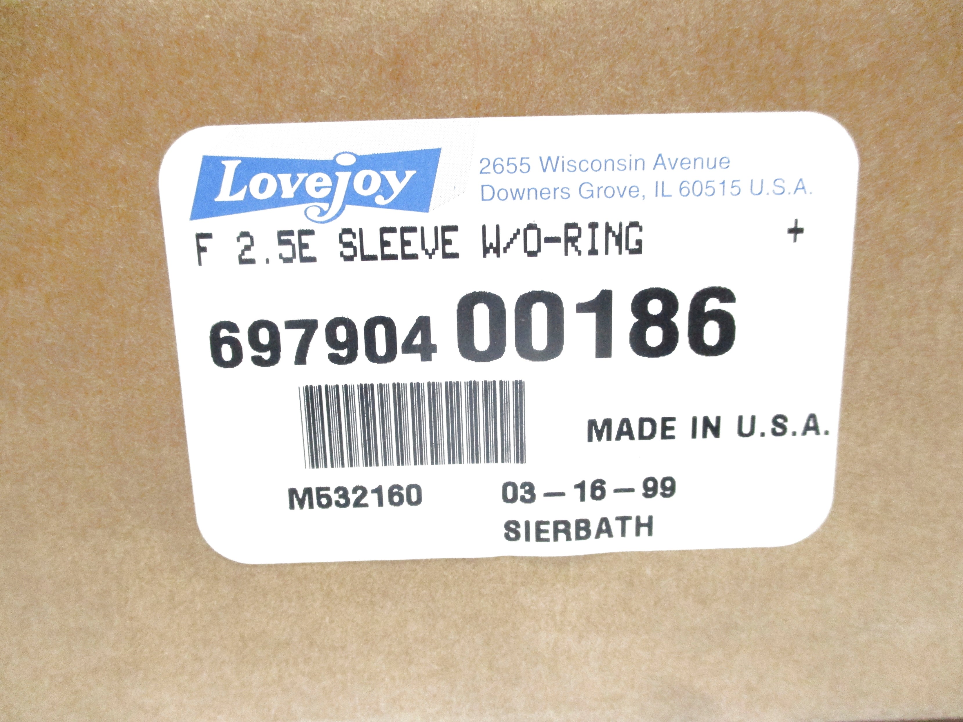 LOVEJOY 69790400186 NSMP