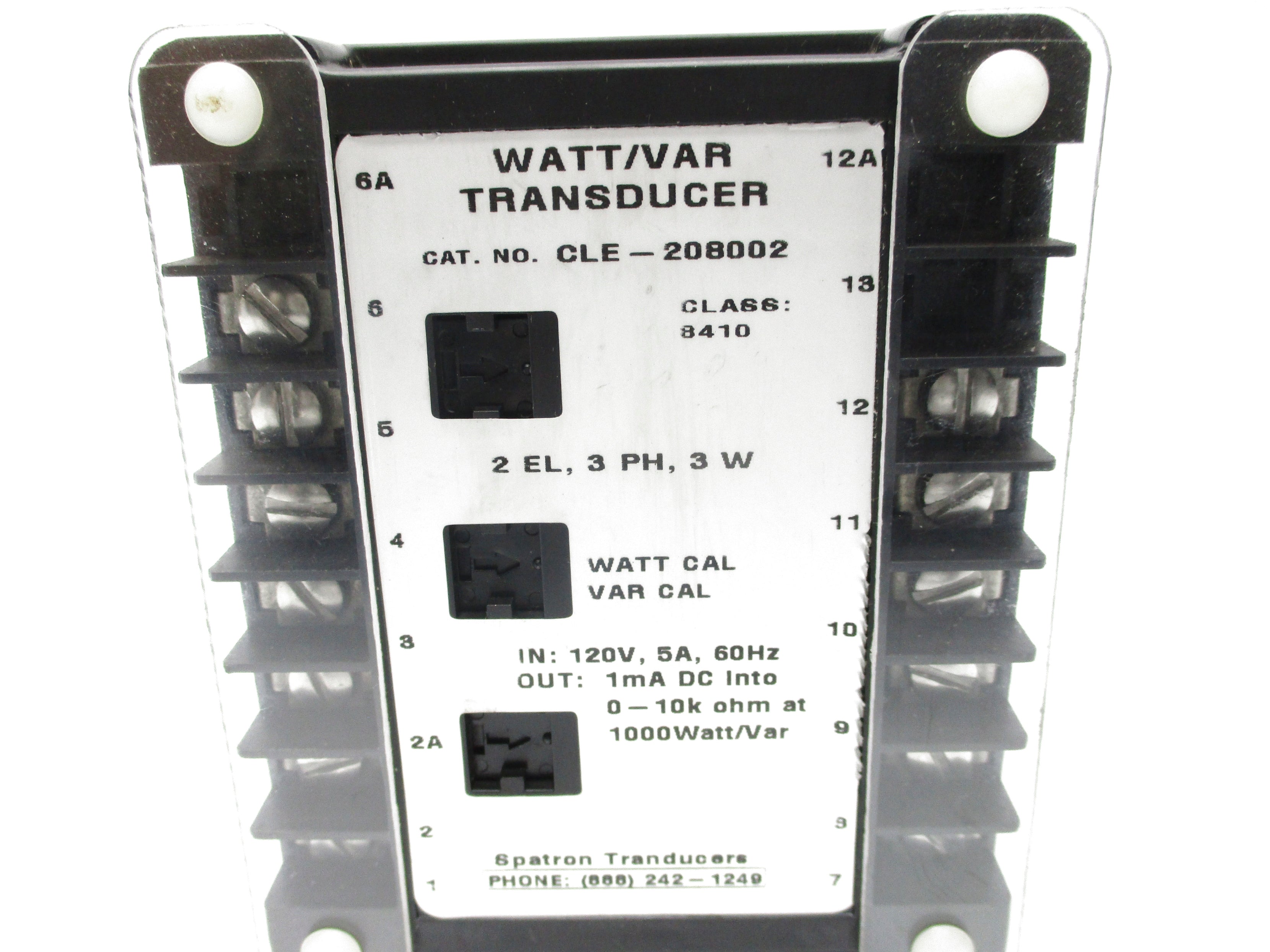 SPATRON TRANSDUCERS CLE-208002 NSNP