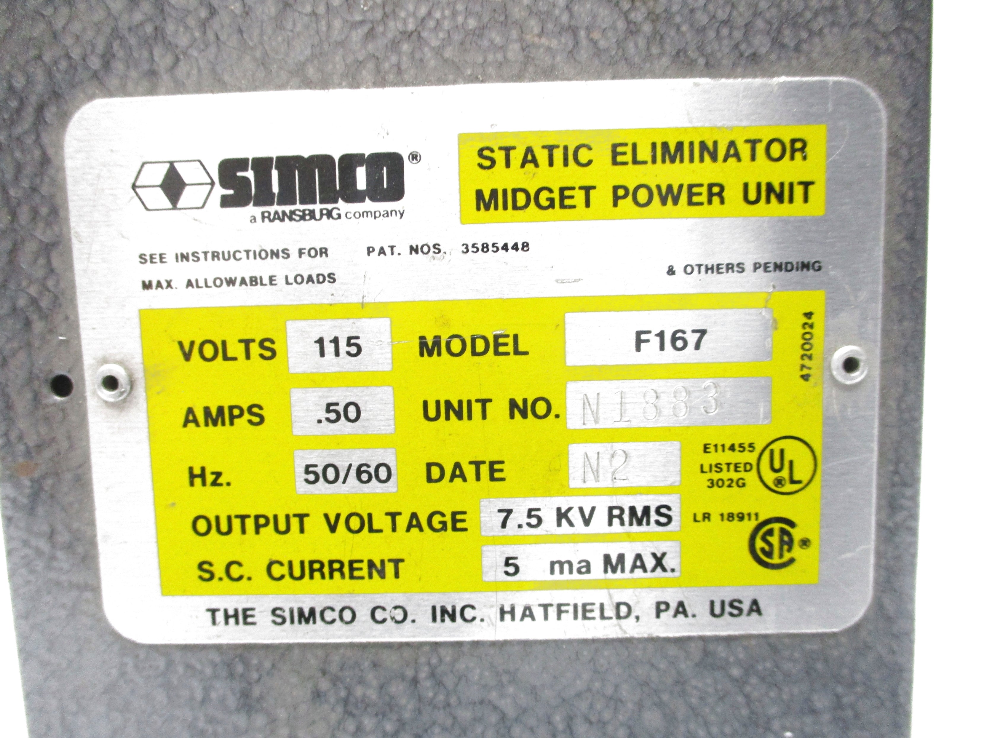 SIMCO F167 UNMP