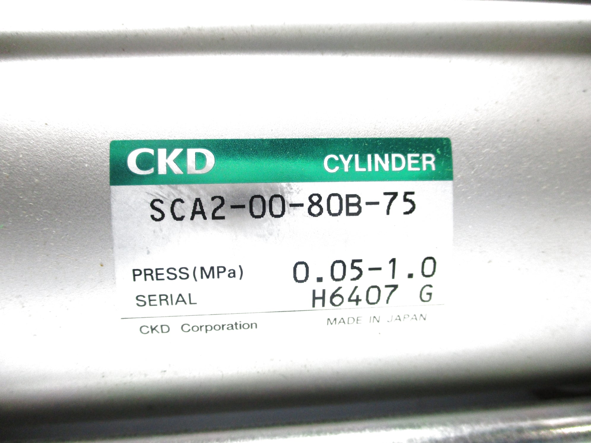 CKD SCA2-00-80B-75 NSMP