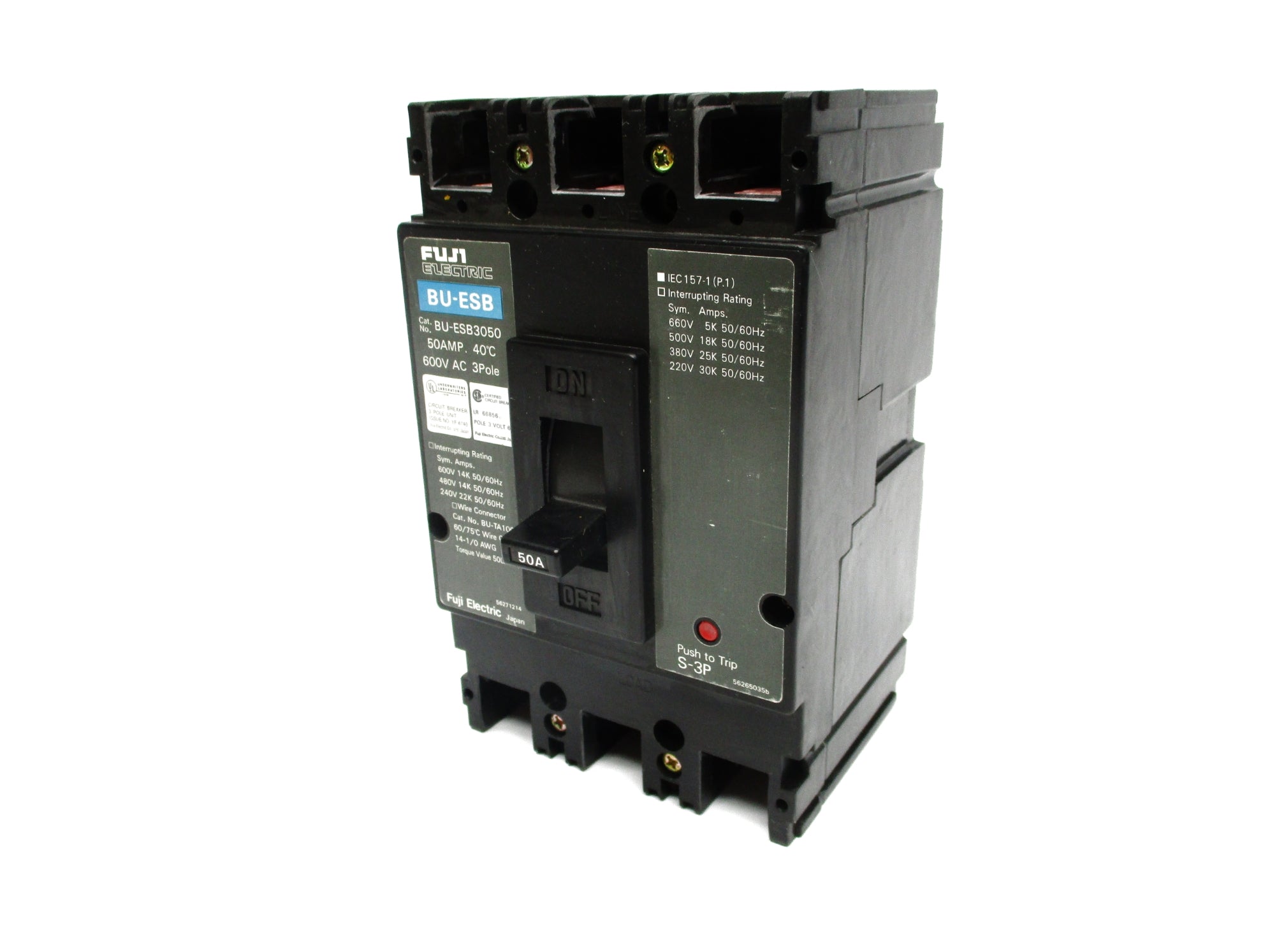 FUJI ELECTRIC BU-ESB3050 50A UNMP