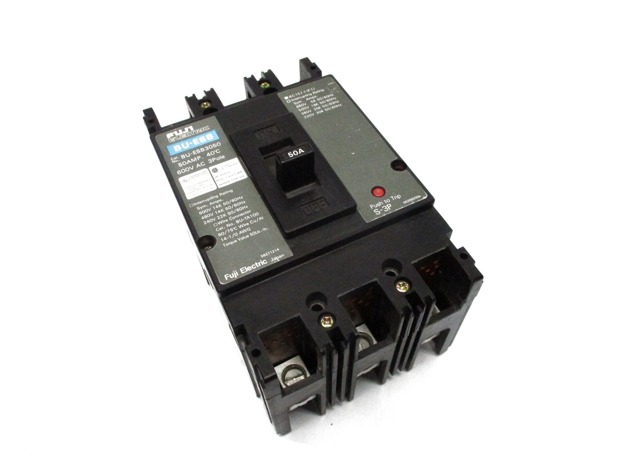 FUJI ELECTRIC BU-ESB3050 50A UNMP