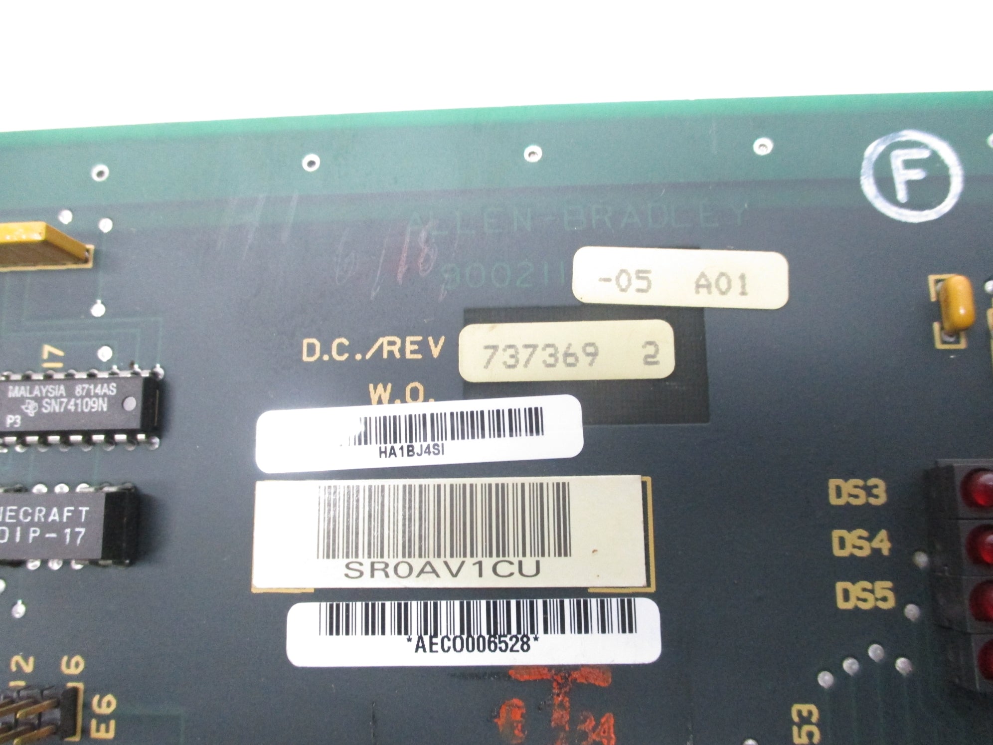 ALLEN BRADLEY 900211-05 A01 REV-2E UNMP