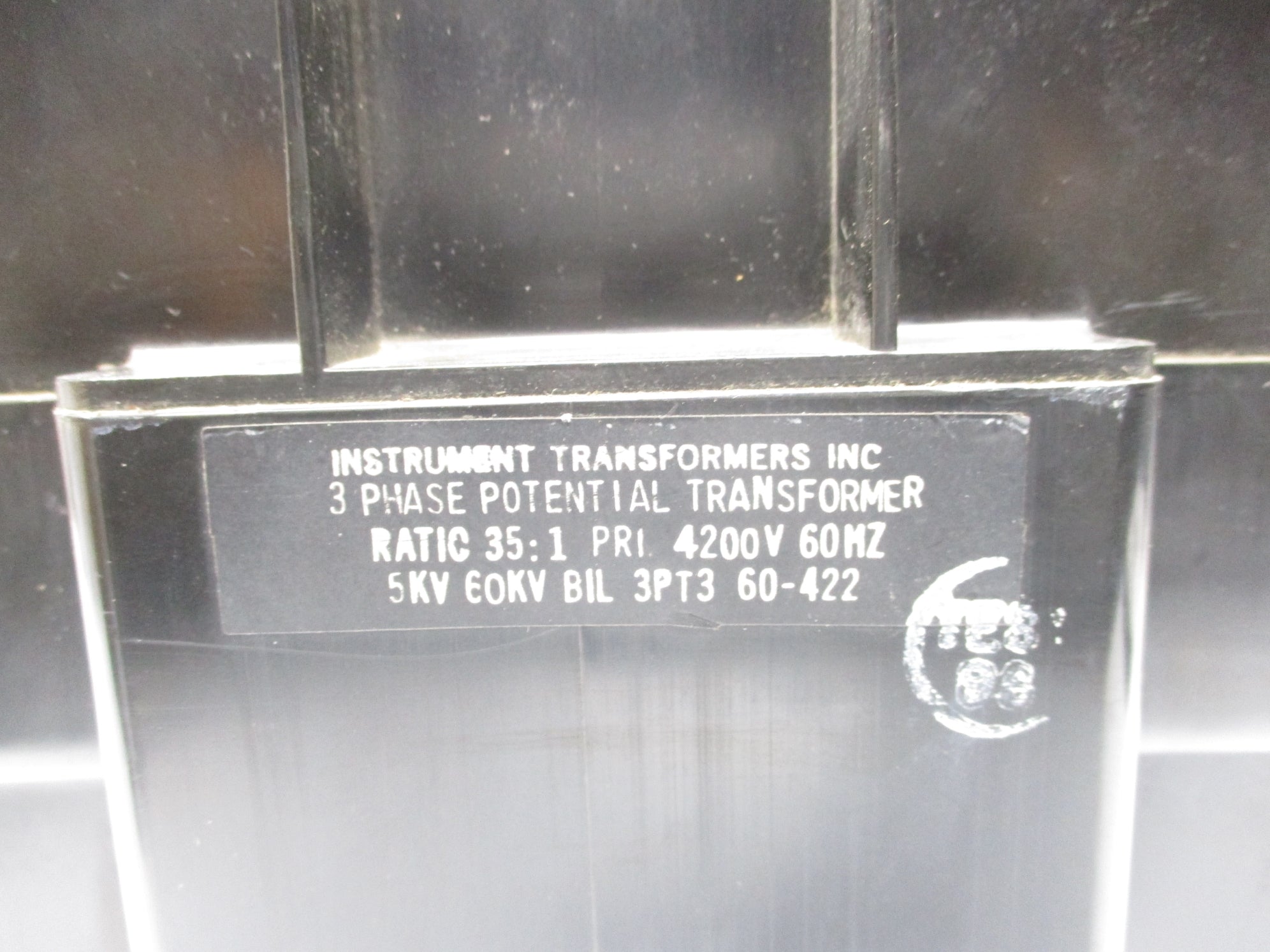 INSTRUMENT TRANSFORMER 3PT3-60-422 UNMP